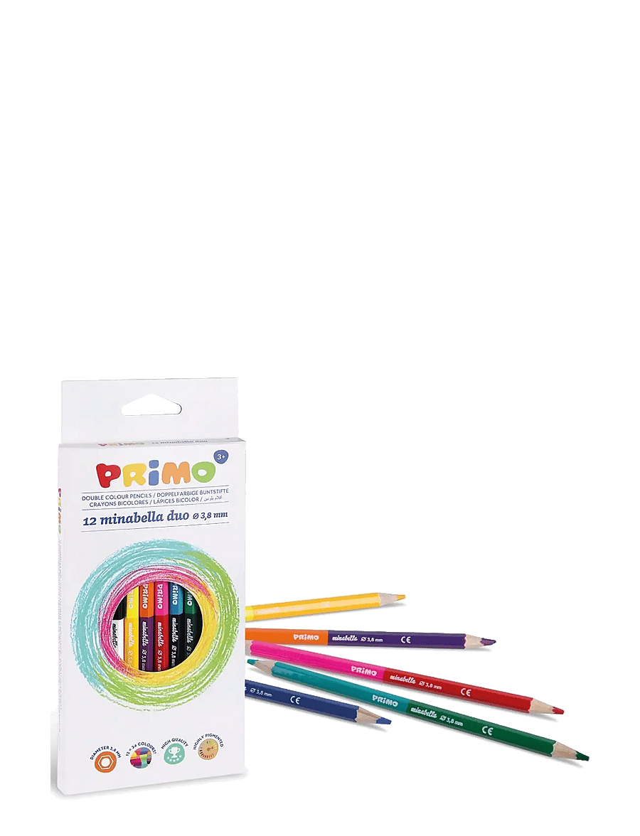 Primo - Colour Pencils 12 pcs - Minabella - Double Sided - bleistifte - multi - 1