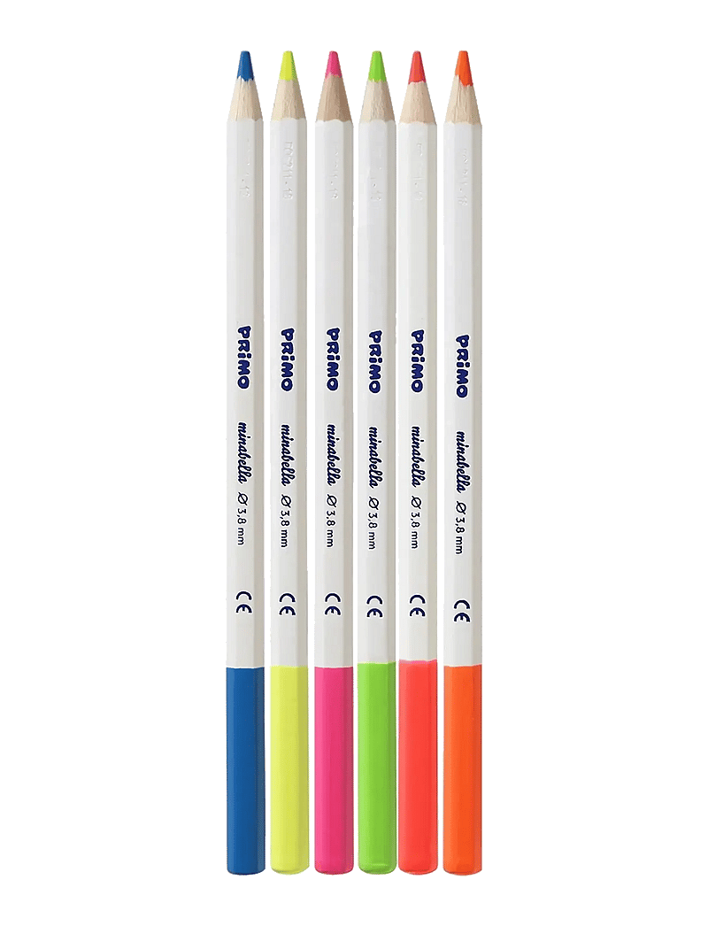 Primo - Colour Pencils 6 pcs - Minabella - Neon - pliiatsid - multi - 1