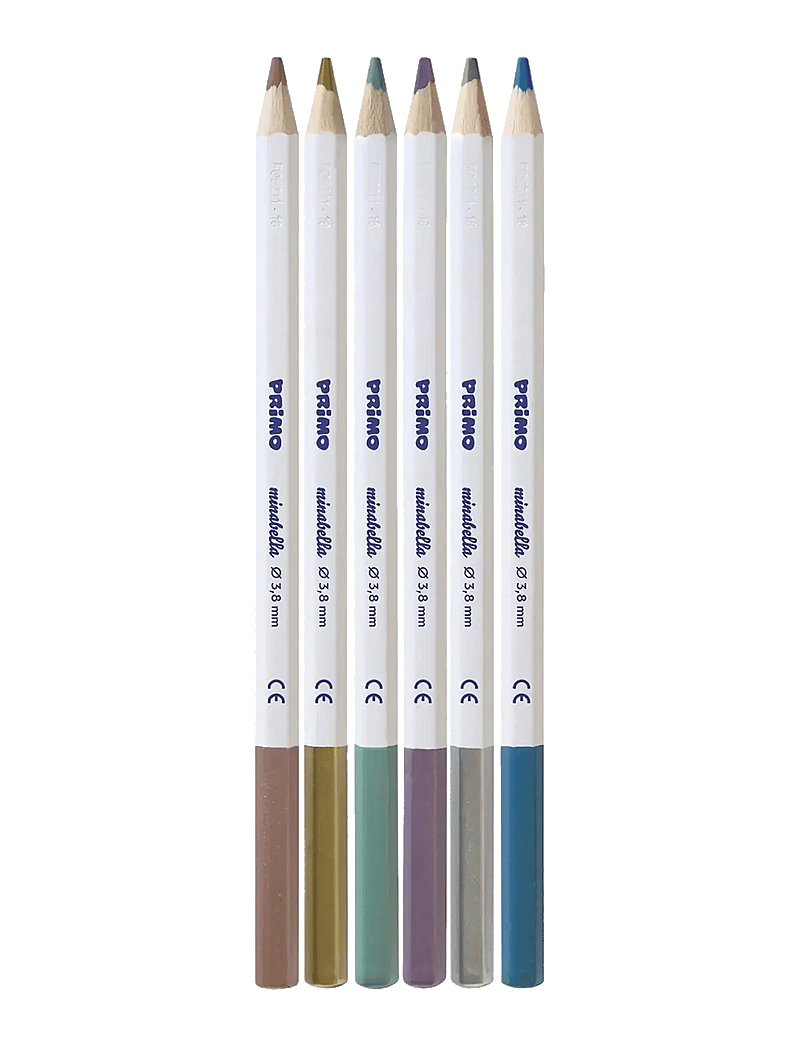 Primo - Colour Pencils 6 pcs - Minabella - Metallic - pliiatsid - multi - 1
