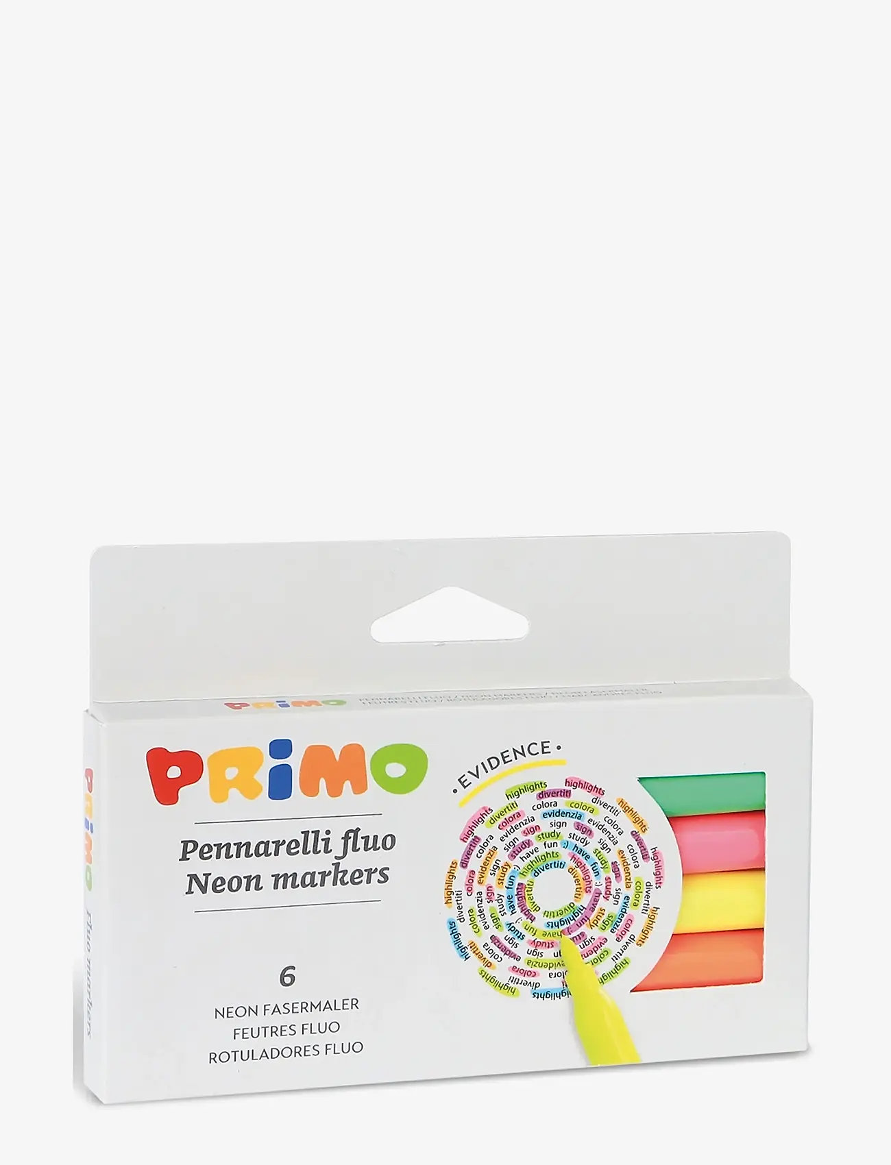 Primo - Fibre-tip Pens 6 pcs - Neon - schreibwaren - multi - 0