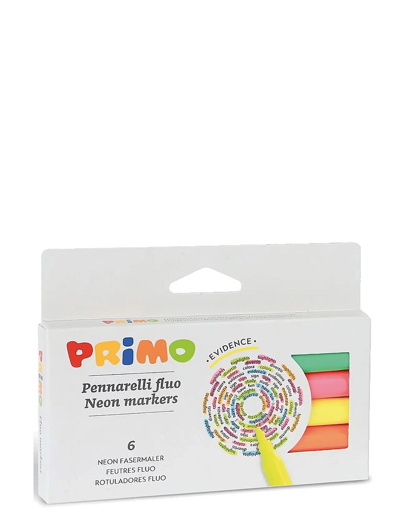 Primo - Fibre-tip Pens 6 pcs - Neon - schreibwaren - multi - 0