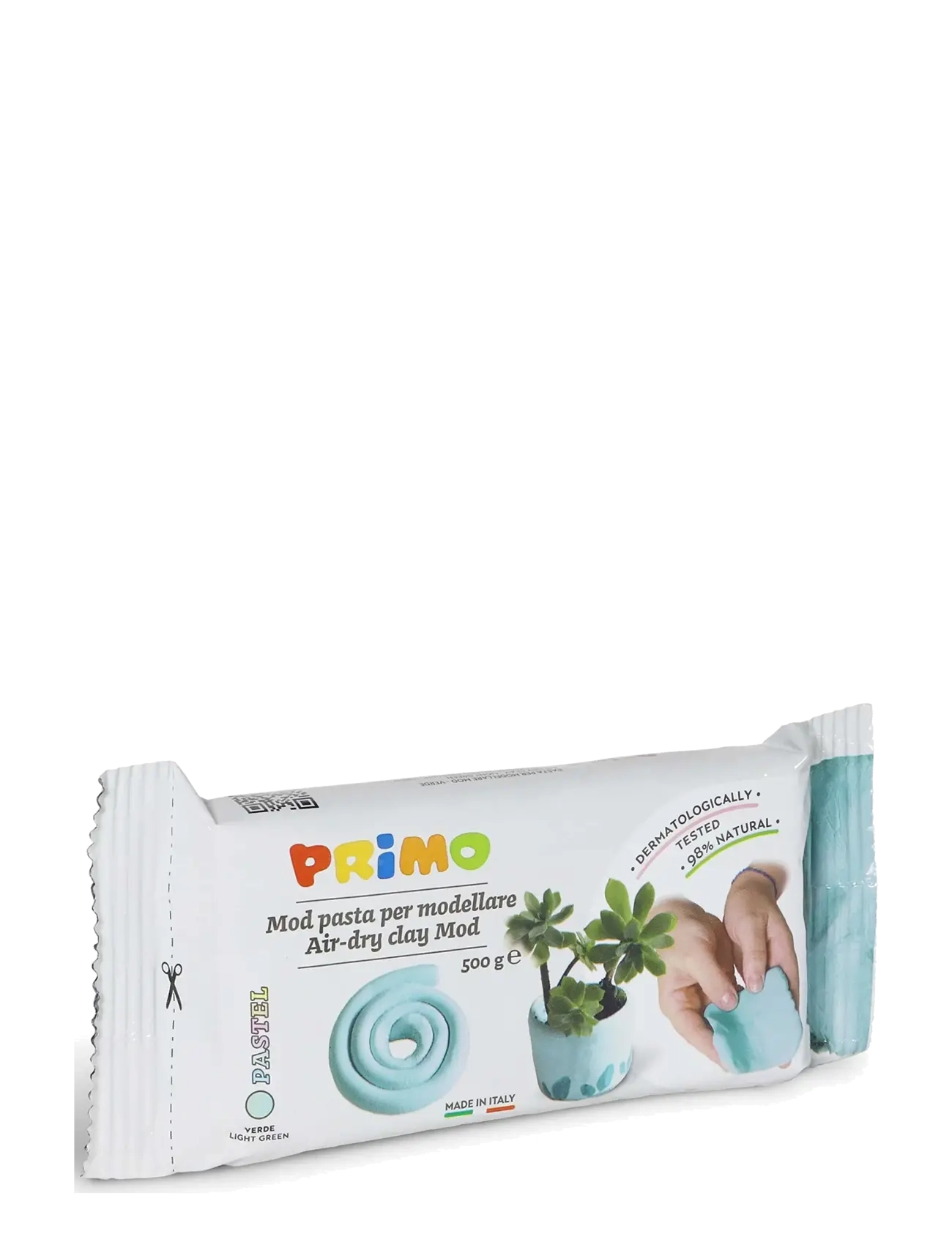 Primo Air Dry Clay 250G Pastel Green, One Size, Craft, Grün - Play Dough, Kinder