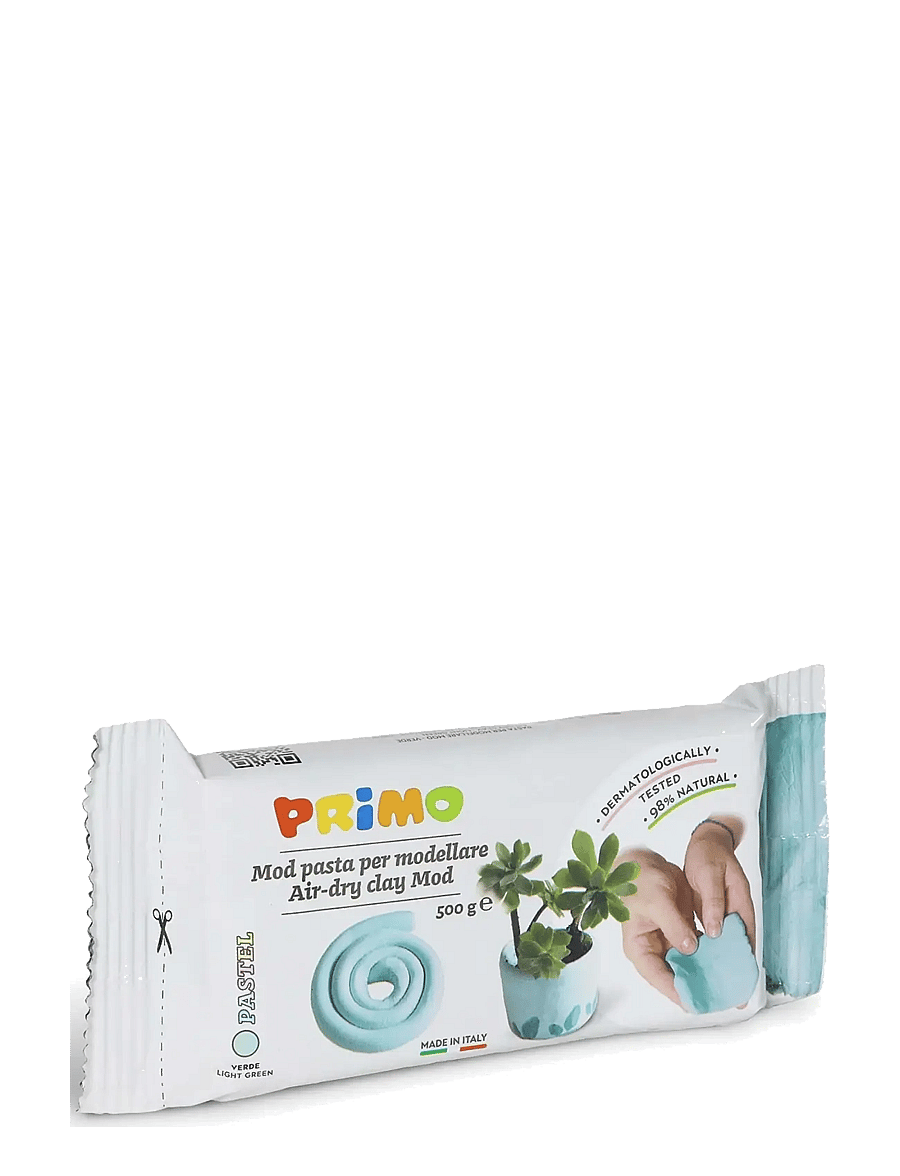 Primo - Air Dry Clay 250g - Pastel Green - käsitöökomplekt - multi - 0