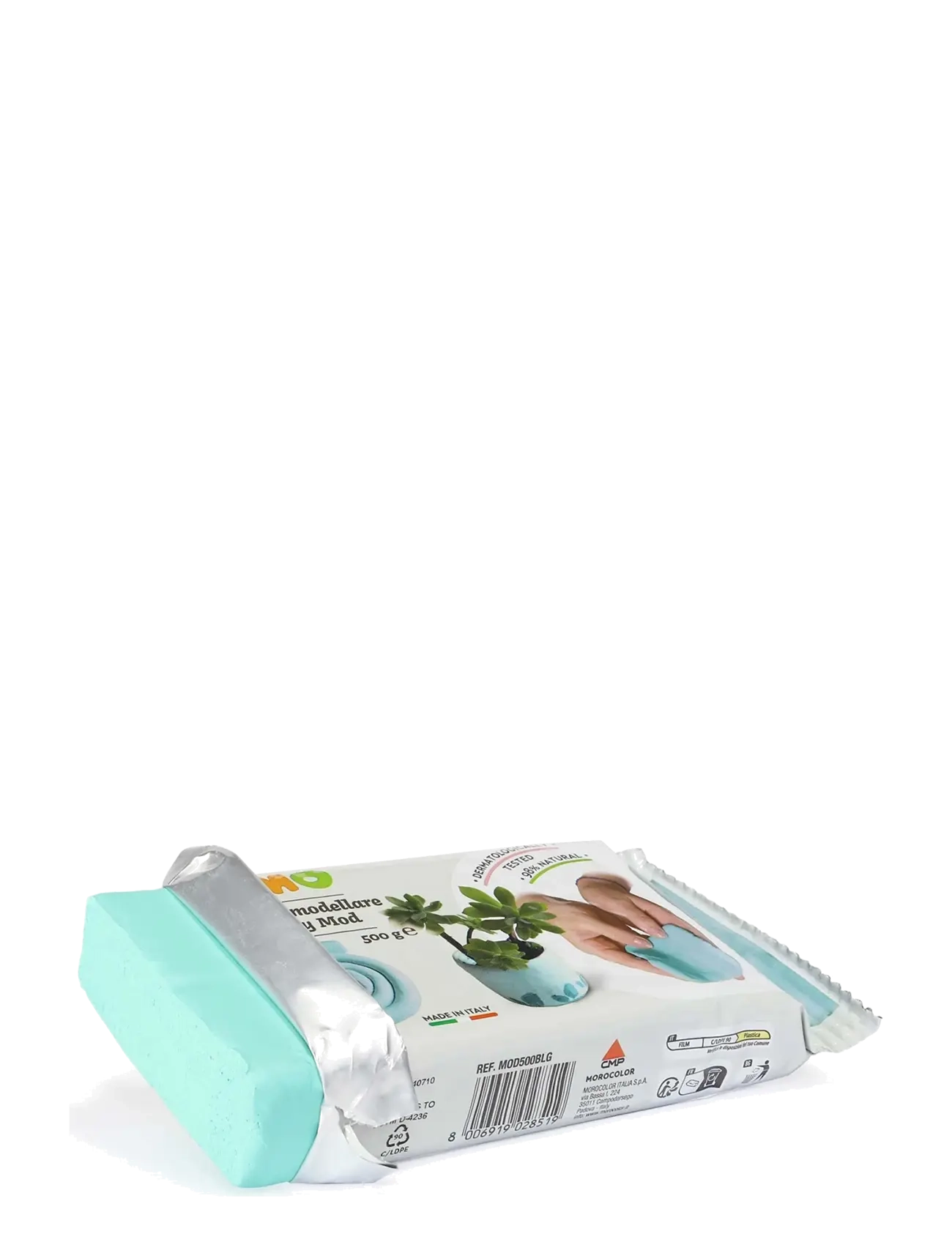 Primo - Air Dry Clay 250g - Pastel Green - kreasæt - multi - 1