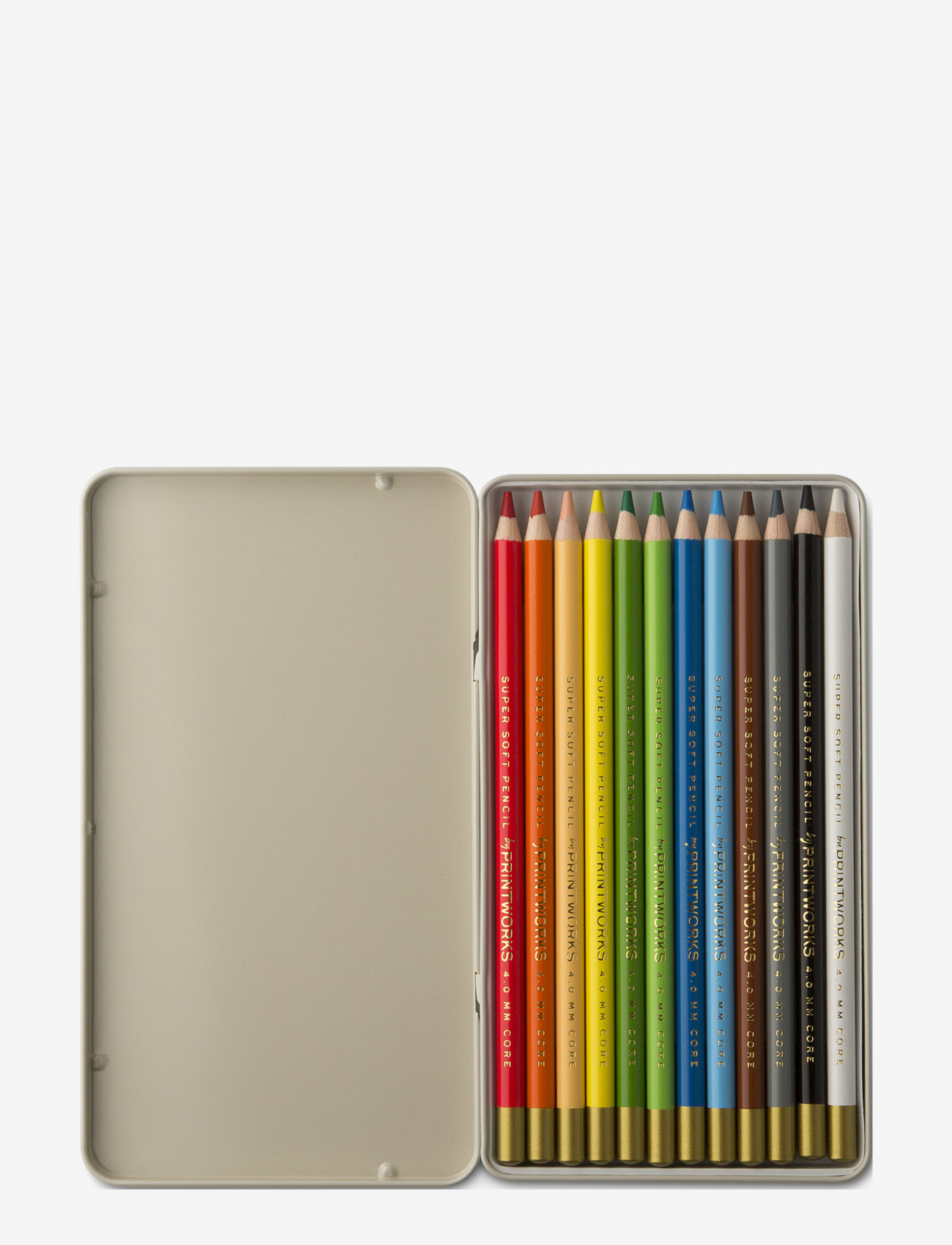 PRINTWORKS - 12 Colour pencils - Classic - pencils - regular - 1