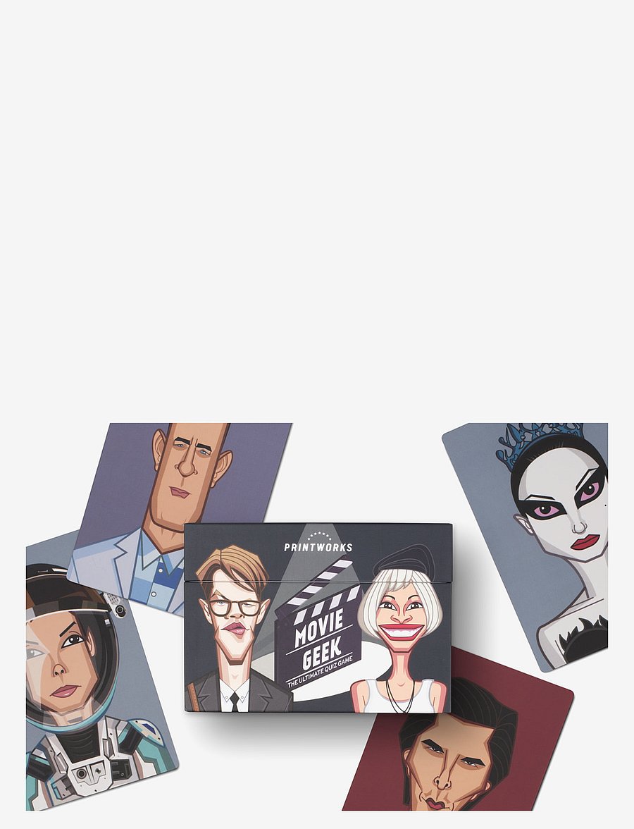 PRINTWORKS - Trivia game - Movie geek - nach preis einkaufen - multi - 0