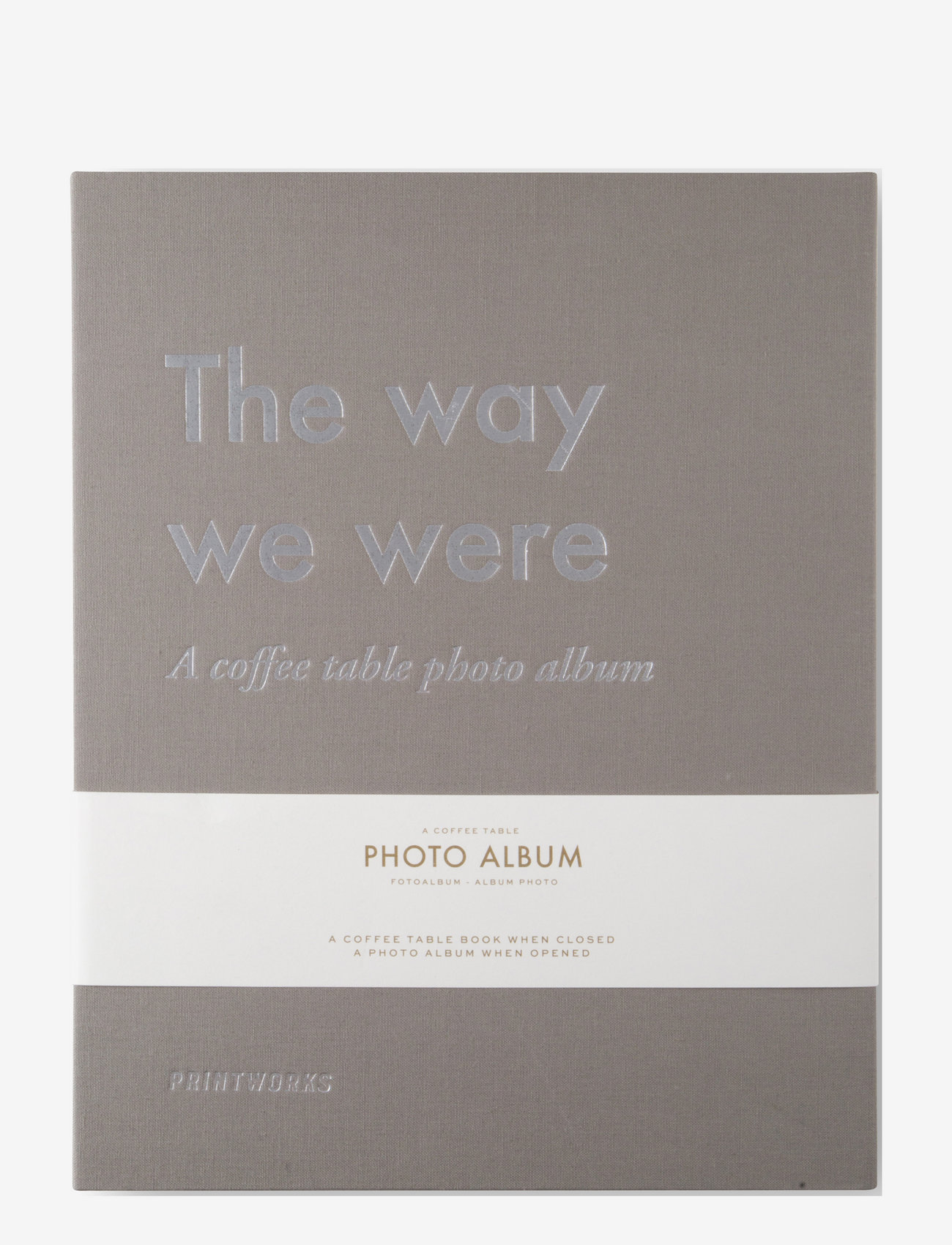 PRINTWORKS - Photo album - The Way We Were - grey - 0