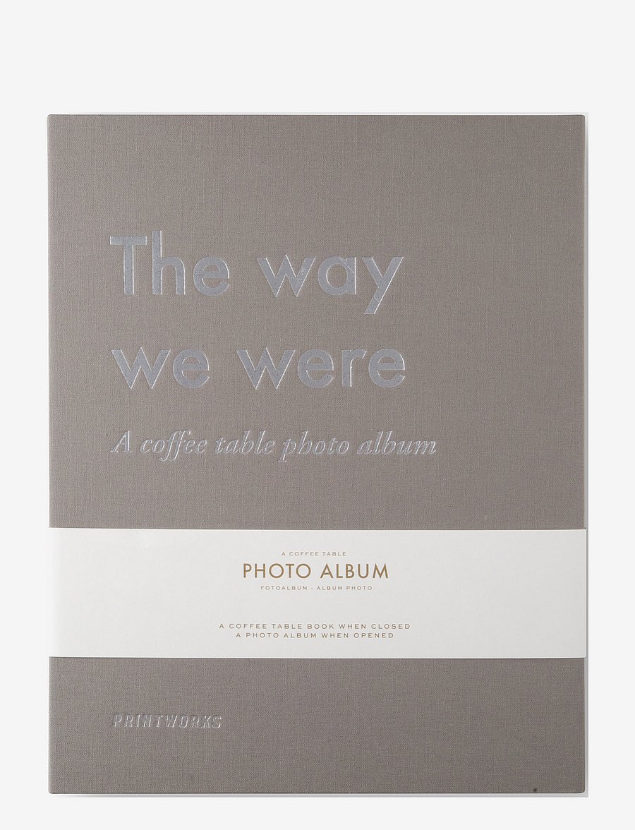 PRINTWORKS - Photo album - The Way We Were - grey - 0