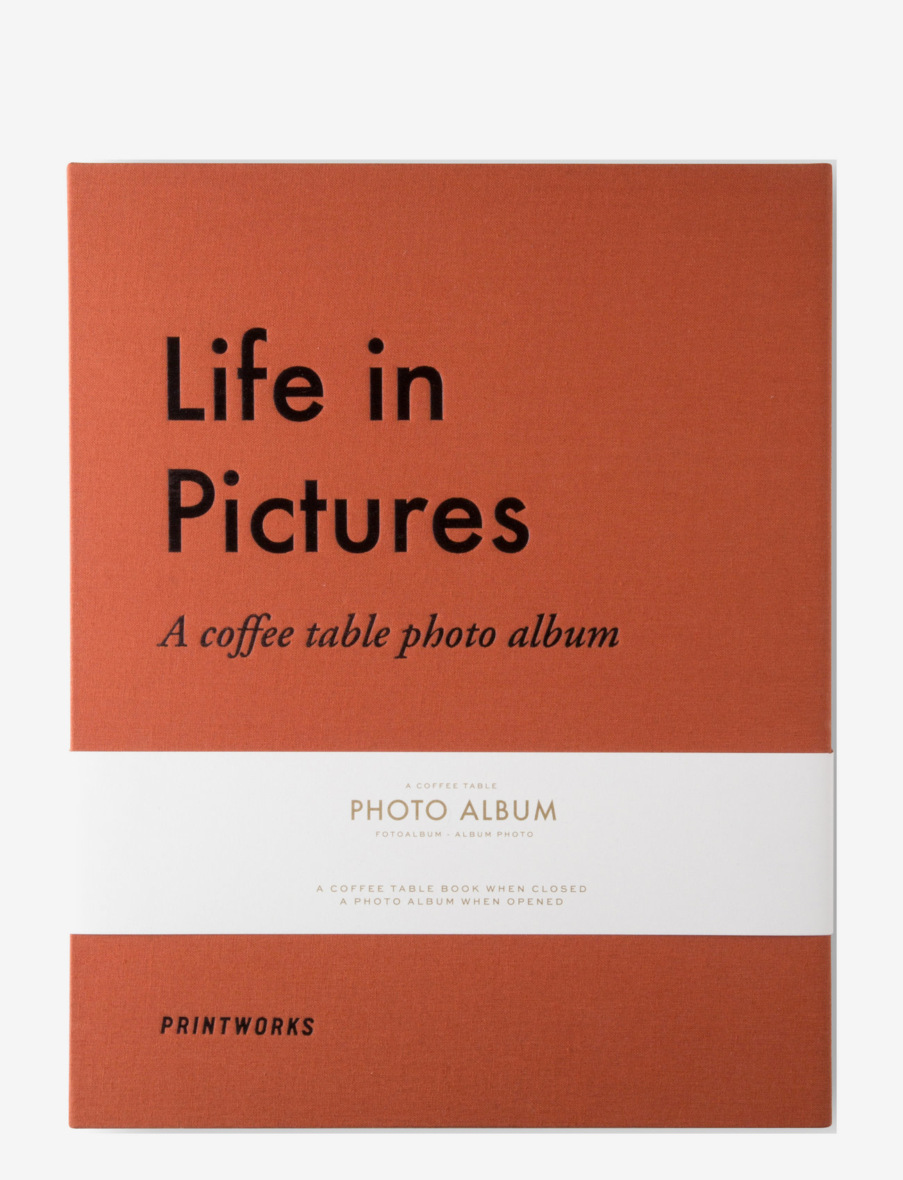 PRINTWORKS - Photo album - Life In Pictures Orange - madalaimad hinnad - orange - 0