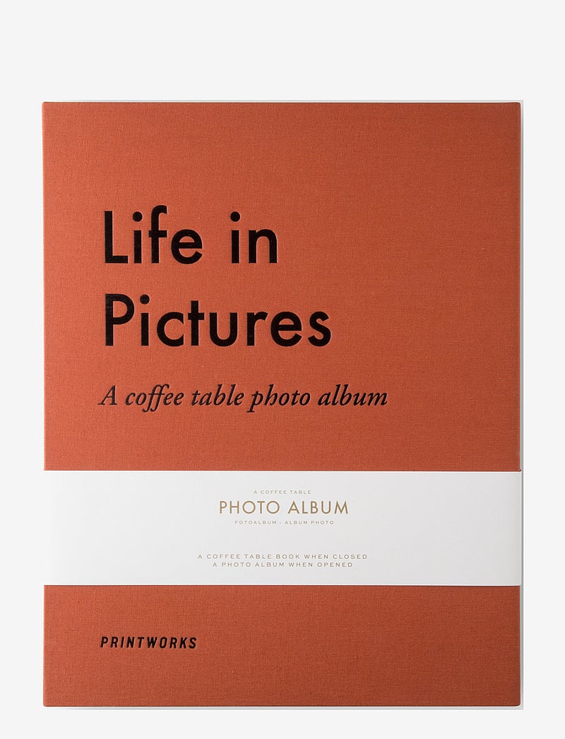 PRINTWORKS - PWhoto album - Life In Pictures Orange - nach preis einkaufen - orange - 0