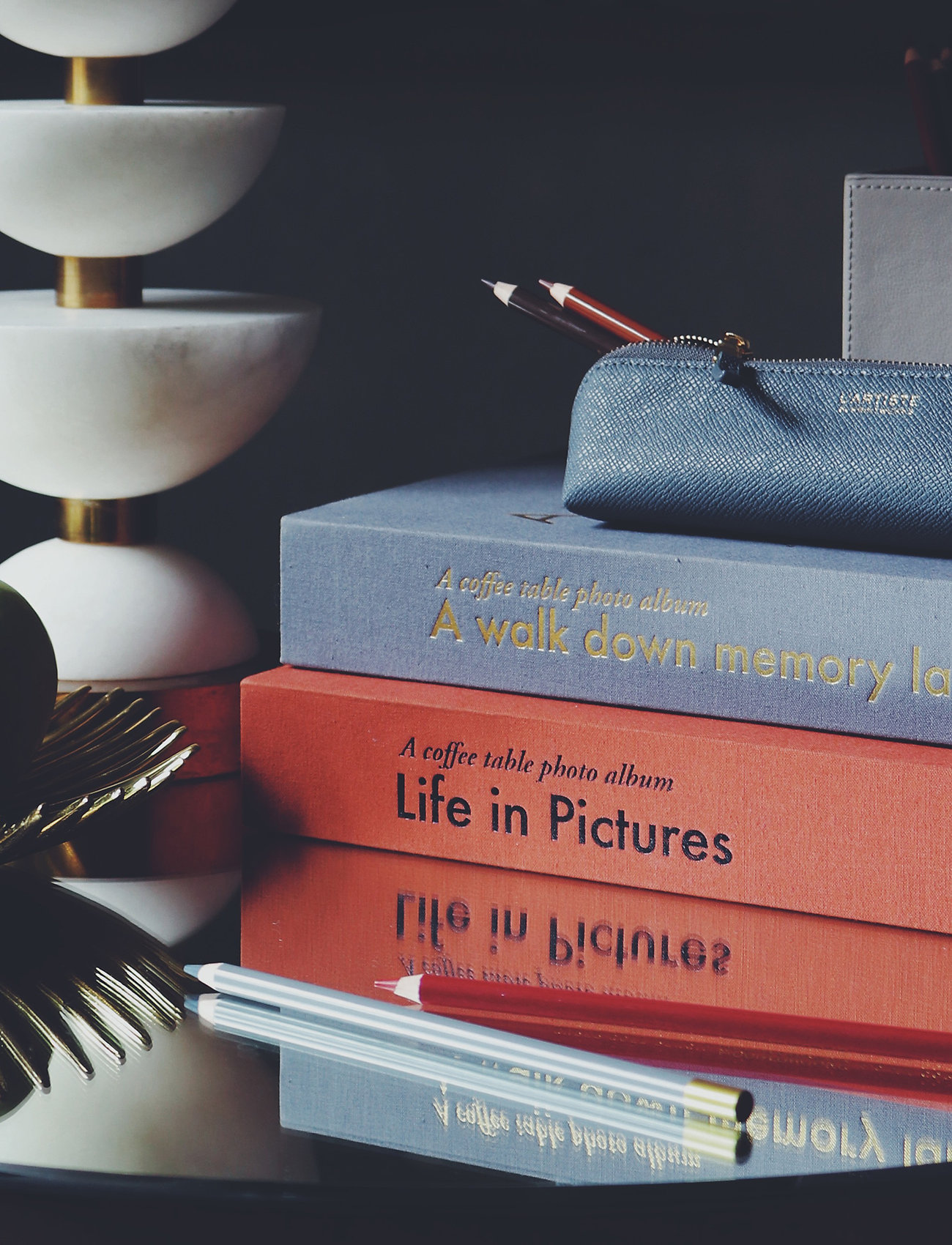 PRINTWORKS Pwhoto Album Life In Pictures Orange, 26.0X 5.0X 31.5 cm, Decoration, Orange - Photo Albums, Homeware