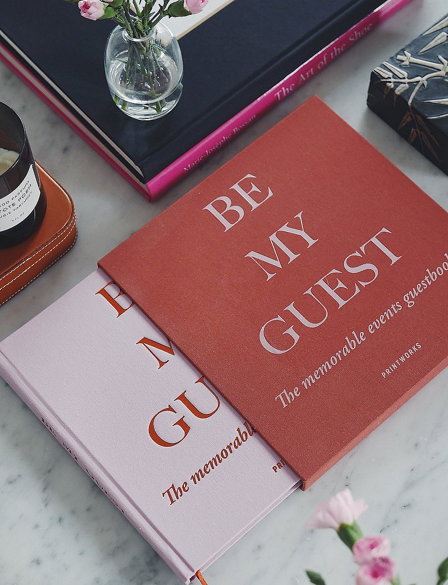 PRINTWORKS - Guest Book - kalender & notizbücher - rust/pink - 1