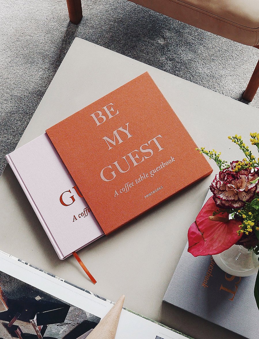 PRINTWORKS - Guest Book - kalender & notizbücher - rust/pink - 2