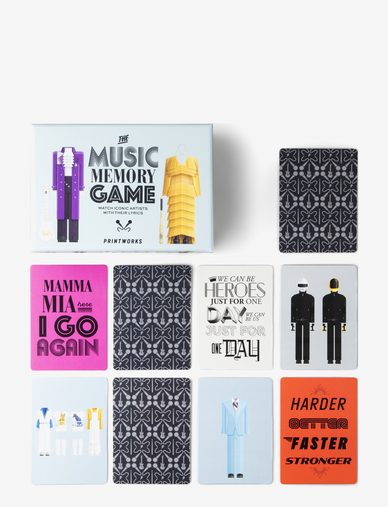 PRINTWORKS - Memo Game - Music - nach preis einkaufen - multi - 1