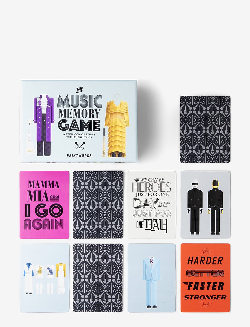 PRINTWORKS - Memo Game - Music - nach preis einkaufen - multi - 1