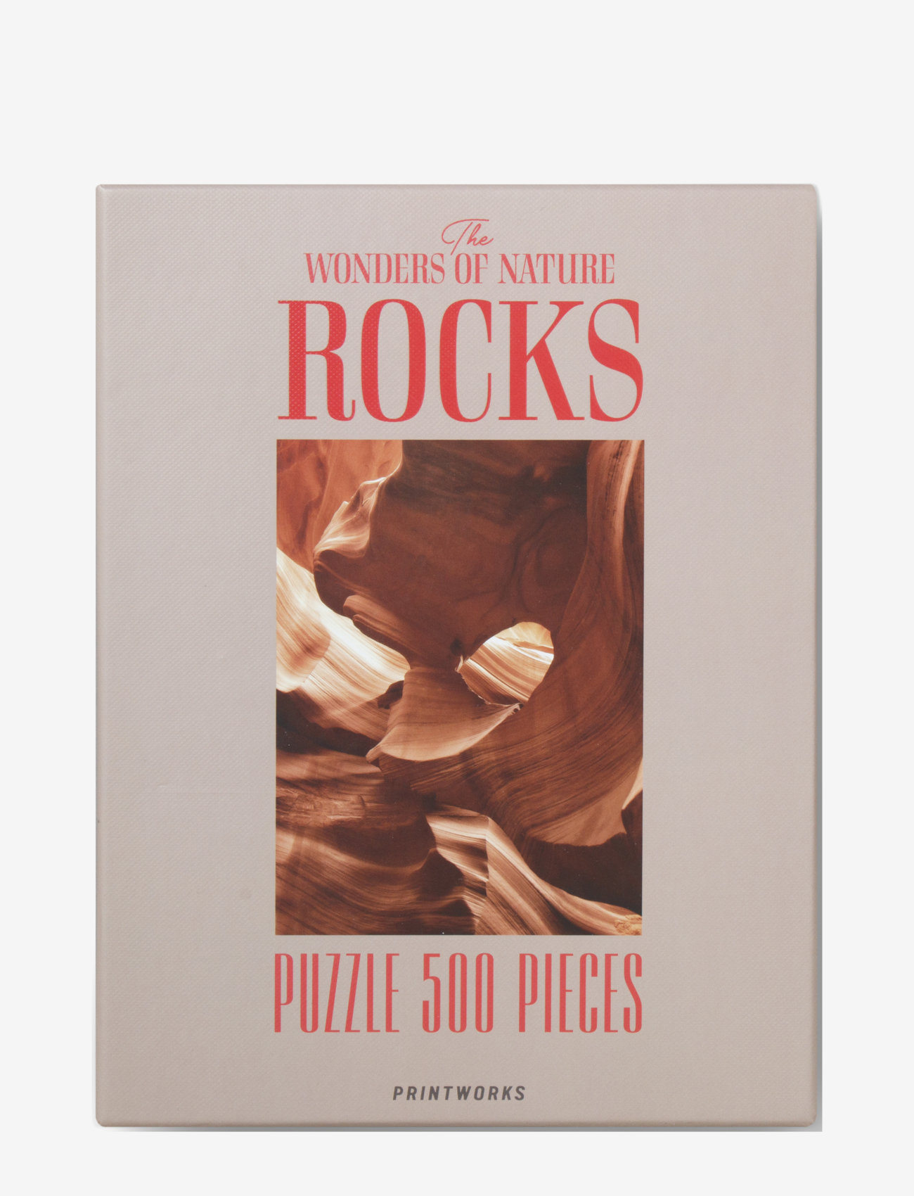 PRINTWORKS - Puzzle - Rocks - lowest prices - beige - 0
