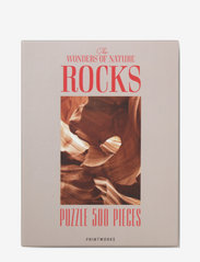 PRINTWORKS - Puzzle - Rocks - alhaisimmat hinnat - beige - 0