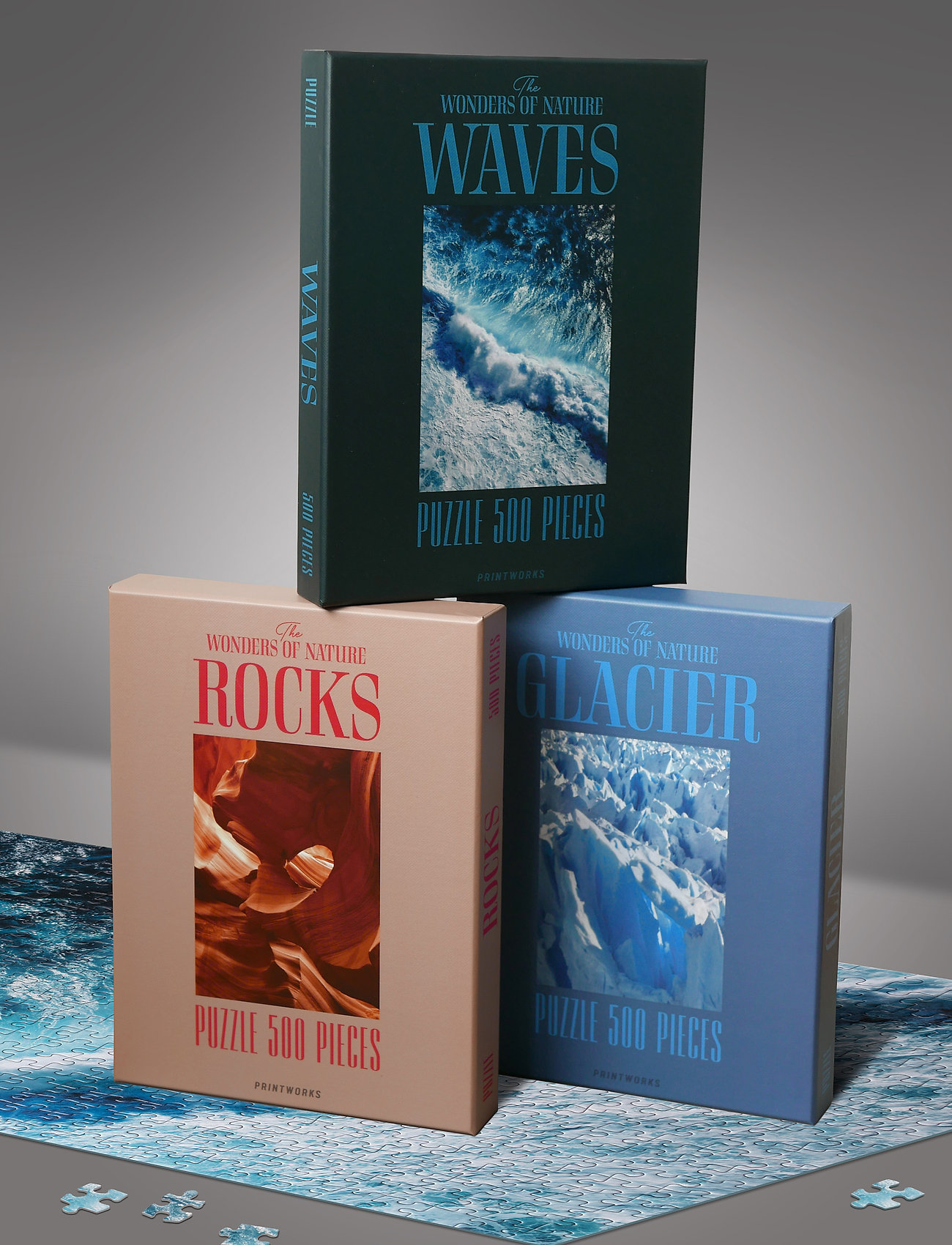 PRINTWORKS - Puzzle - Glacier - multi - 2