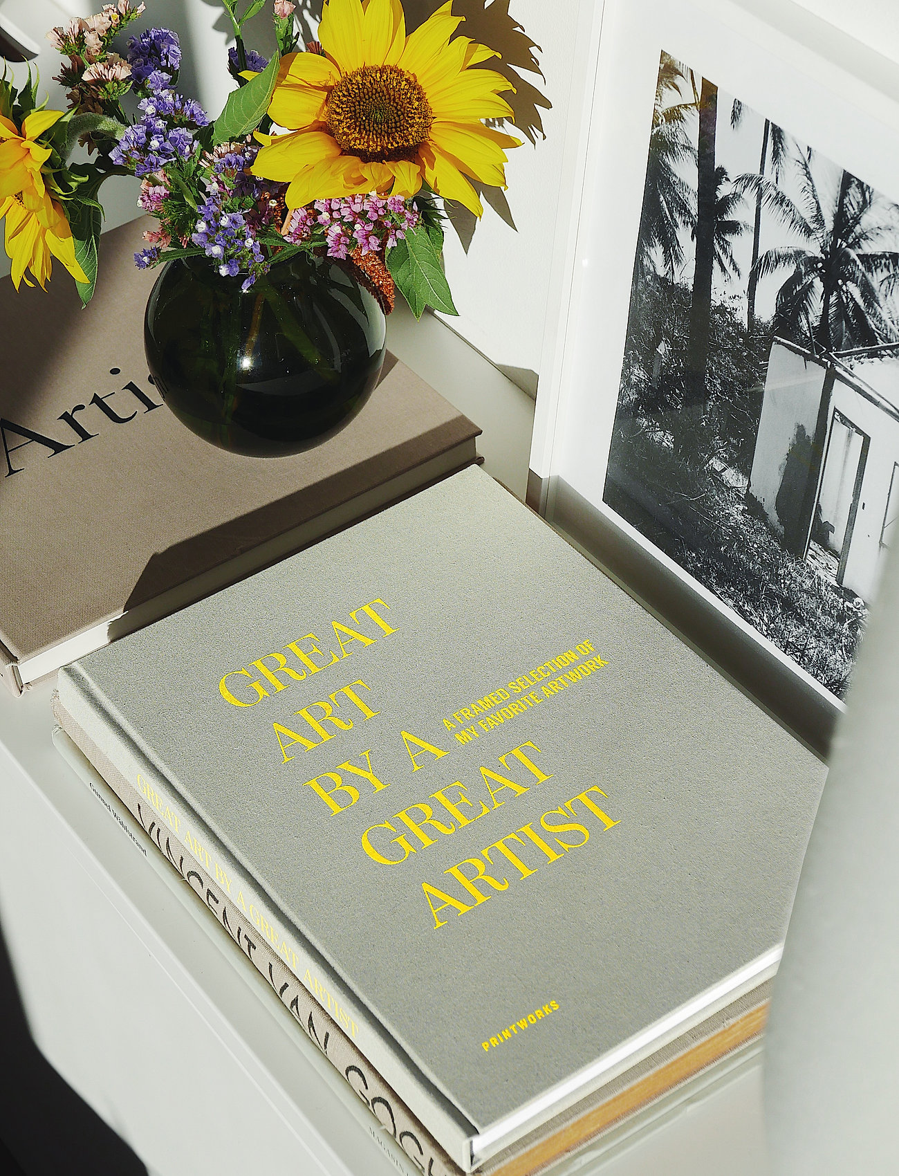 PRINTWORKS Frame Book Great Art, Beige, 25.0X 2.0X 34.0 cm, Office Material, Mehrfarbig/gemustert - Calendars & Notebooks, Homeware