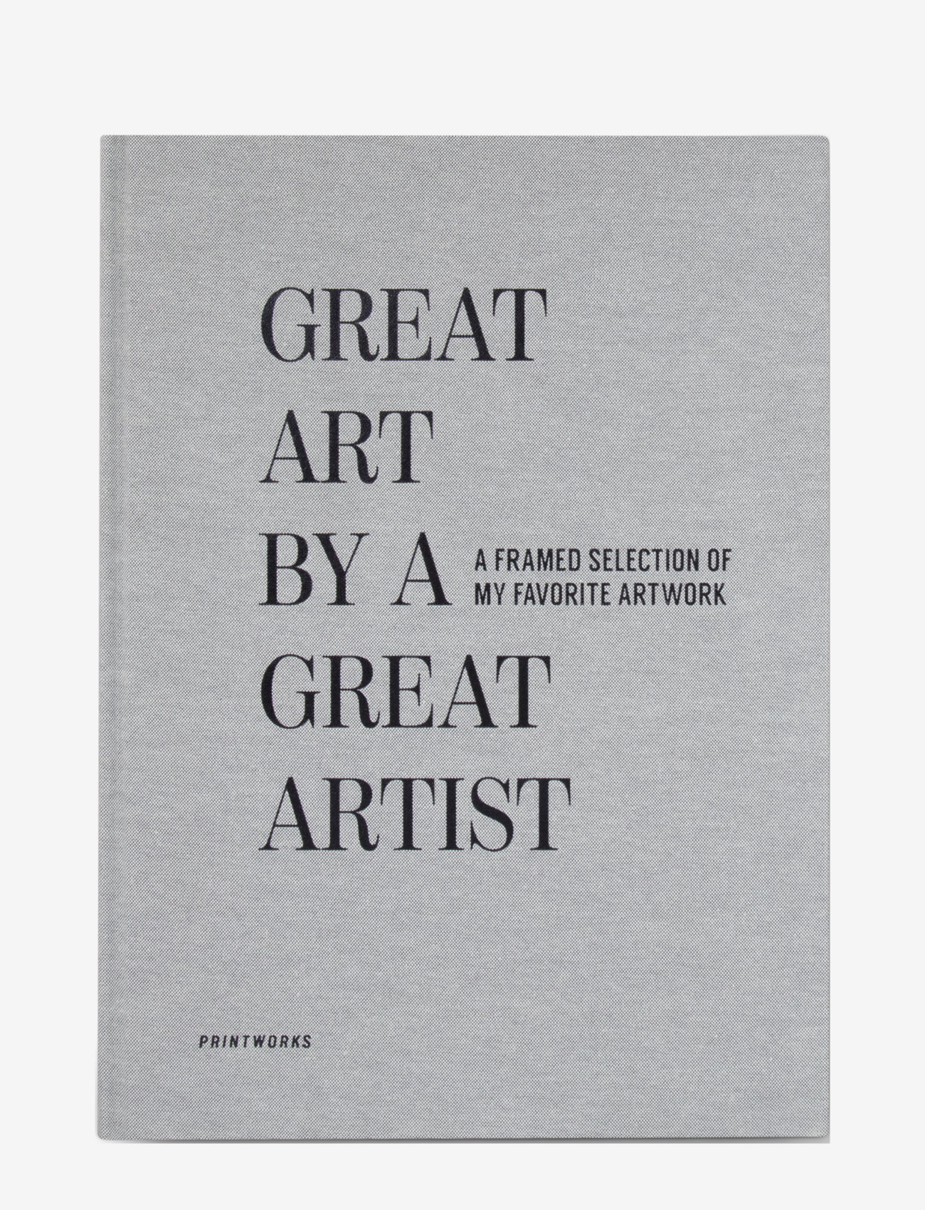 PRINTWORKS Frame book - Great Art, Grey - Indretning til kontoret - GREY / grey