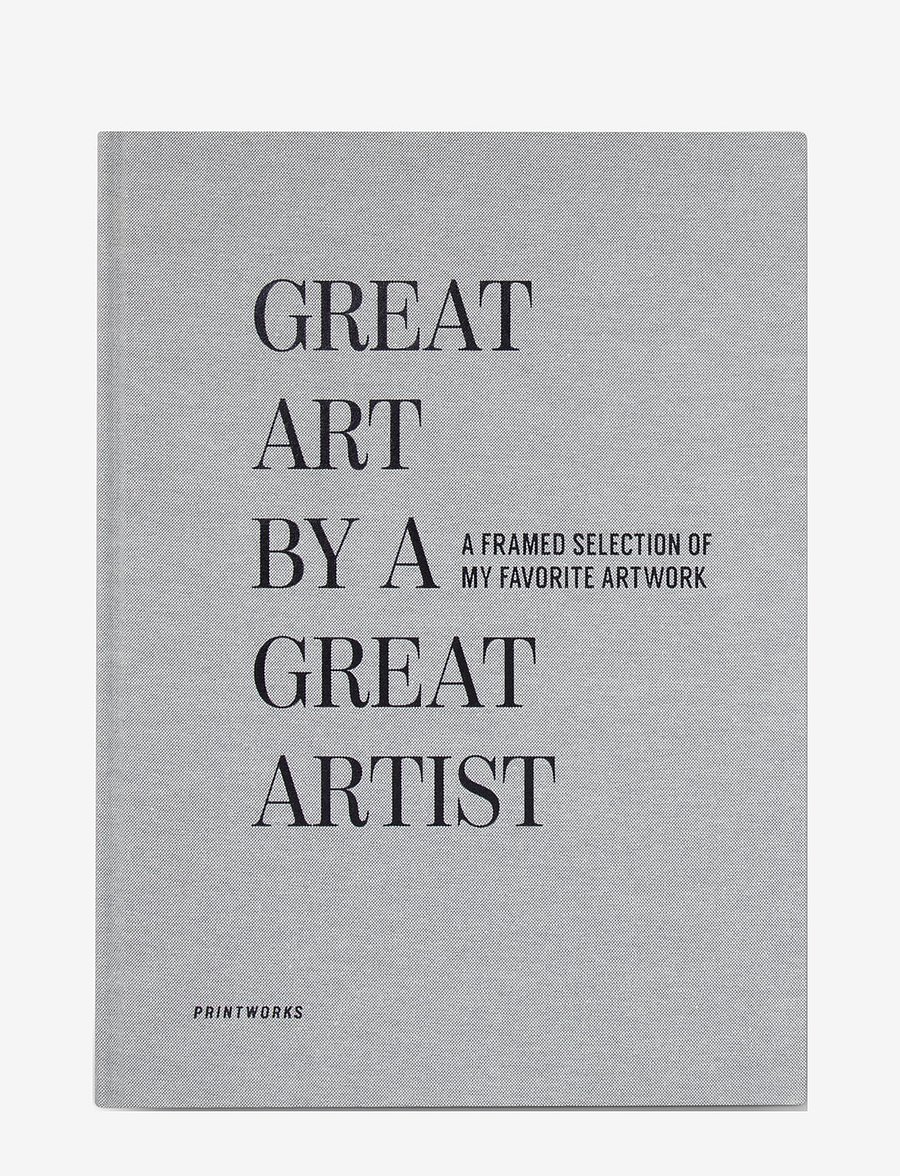 PRINTWORKS - Frame book - Great Art, Grey - osta hinna alusel - grey - 1