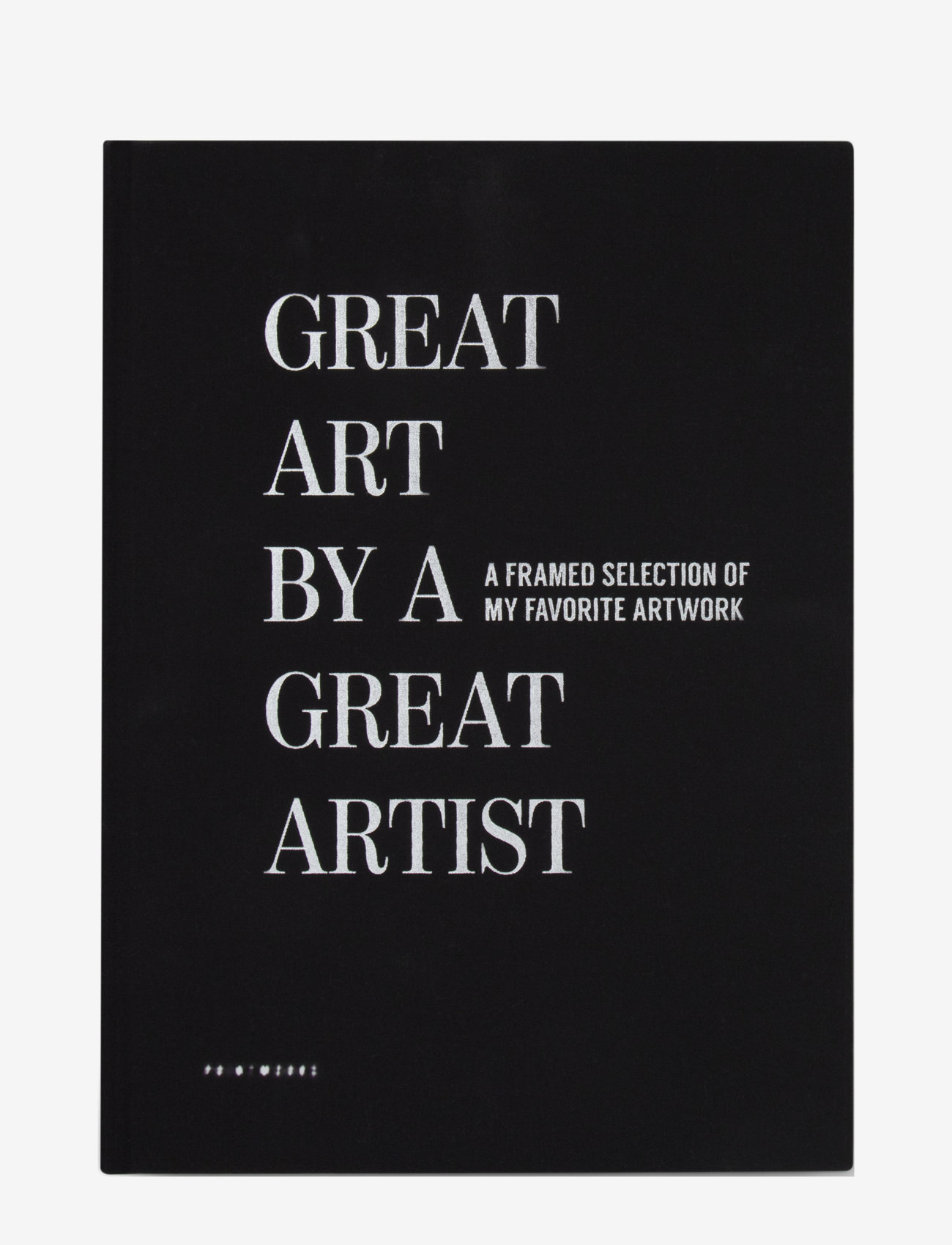 PRINTWORKS Frame Book Great Art, Black, Kalender og notesbog, Sort, Str: 25.0X 2.0X 34.0CM