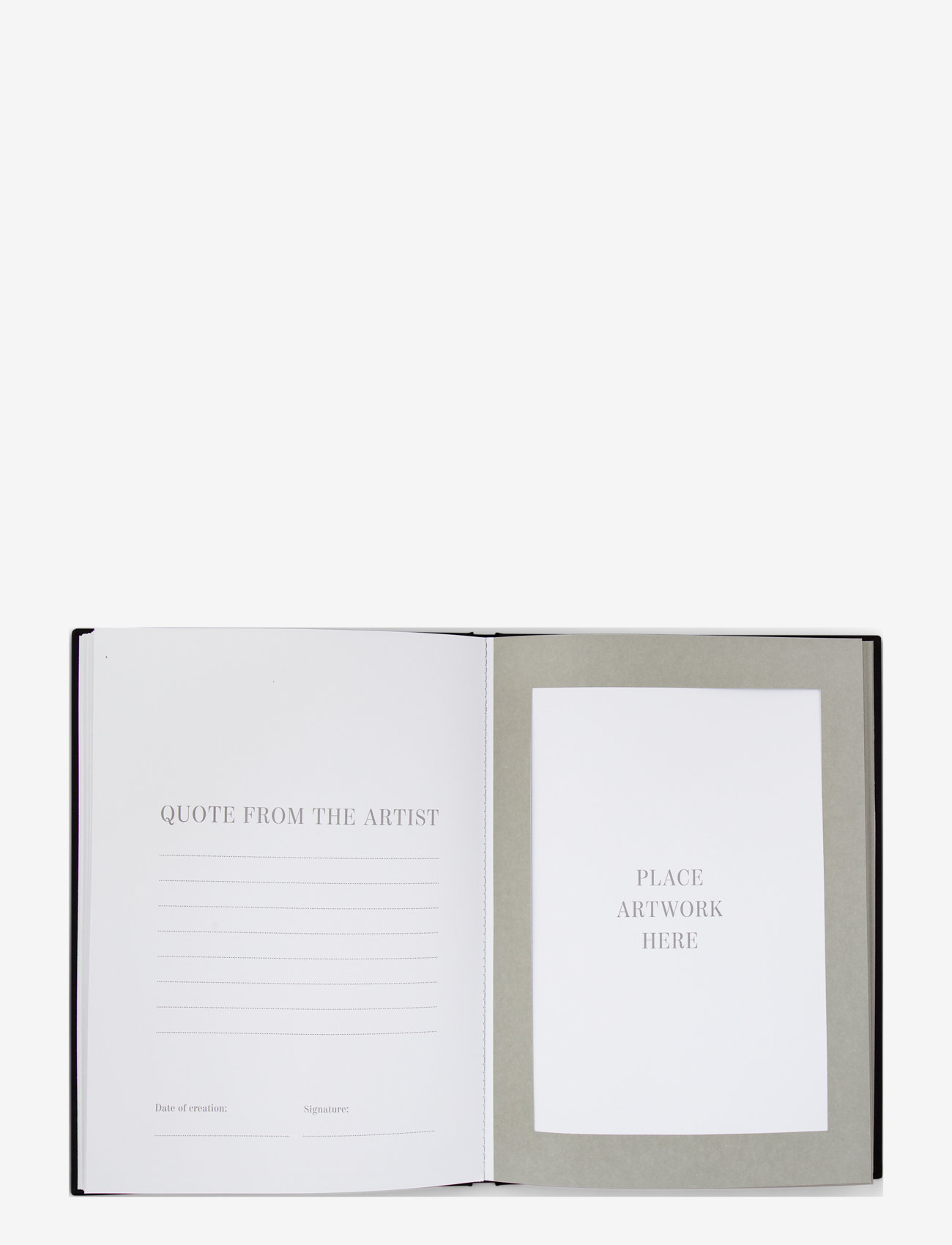 PRINTWORKS - Frame book - Great Art, Black - Įsigykite pagal kainą - black - 2