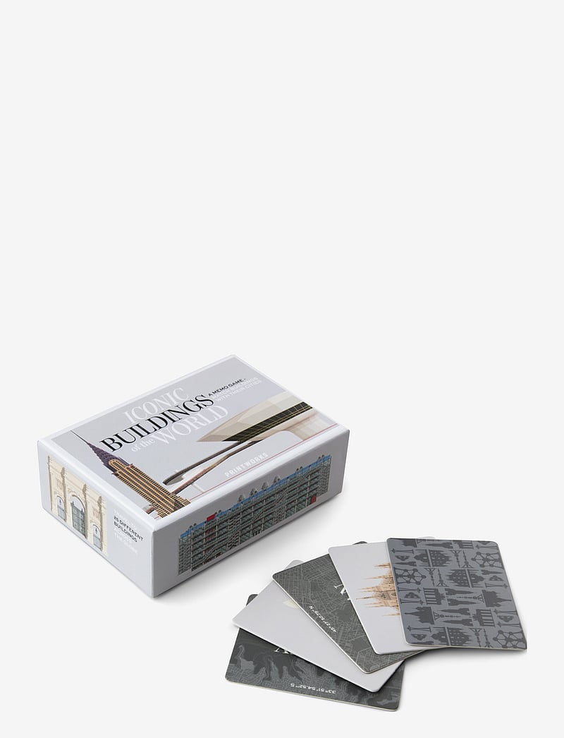 PRINTWORKS - Memo Game - Iconic buildings - osta hinna alusel - multi - 1