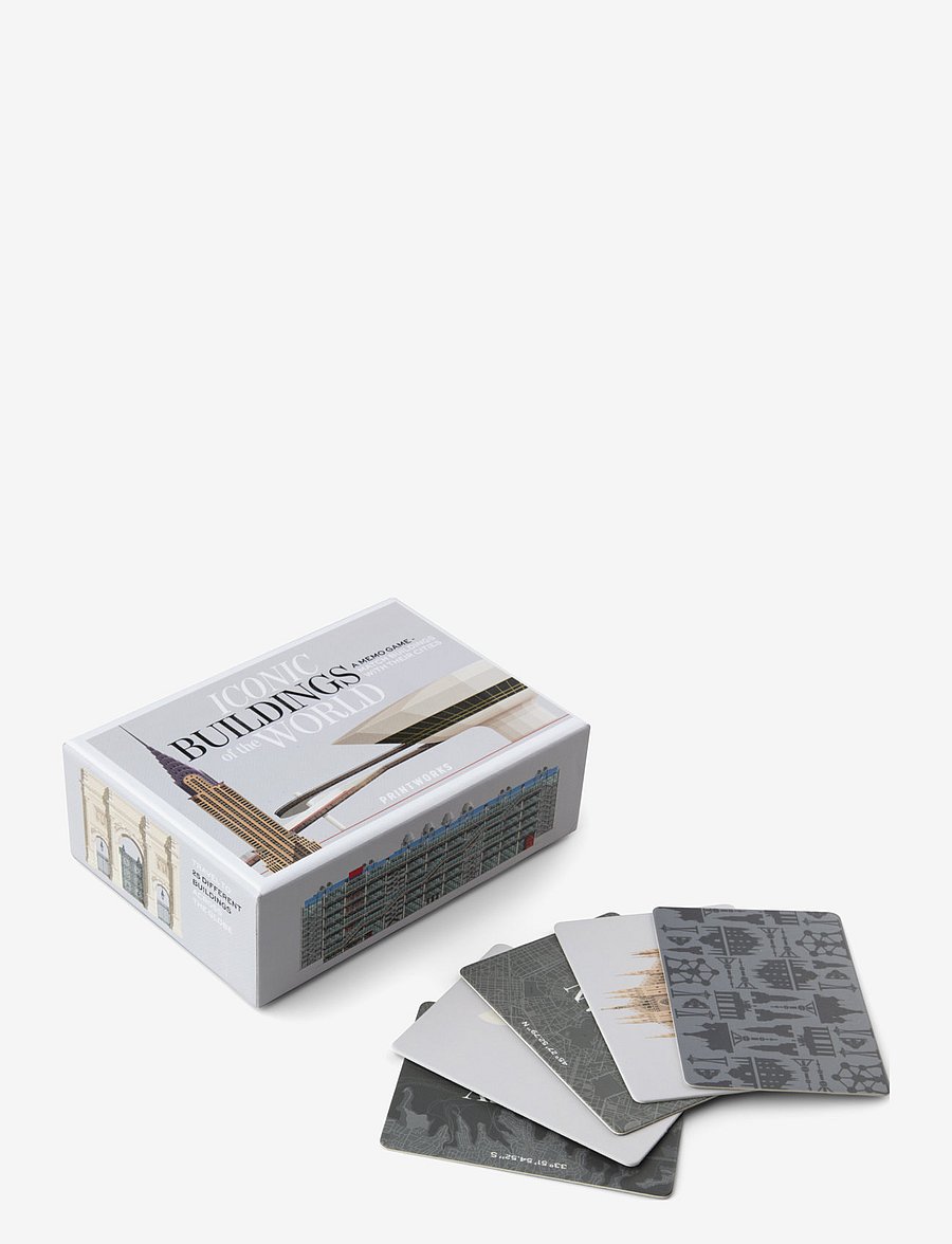 PRINTWORKS - Memo Game - Iconic buildings - nach preis einkaufen - multi - 1