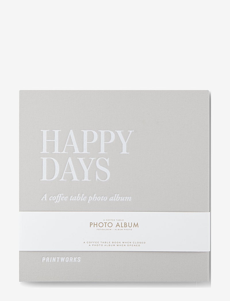 PRINTWORKS - Photo Album - Happy Days - osta hinna alusel - light beige - 0