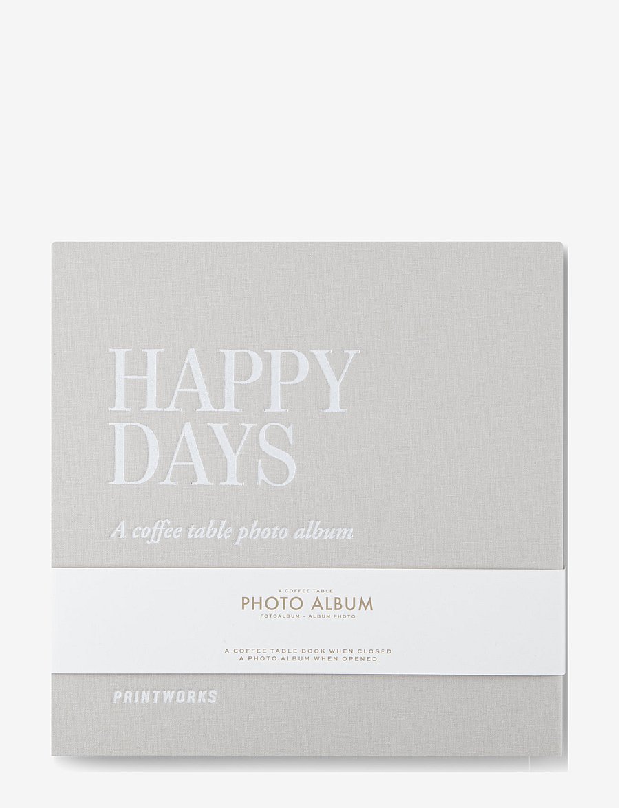 PRINTWORKS - Photo Album - Happy Days - fotoalben - light beige - 1