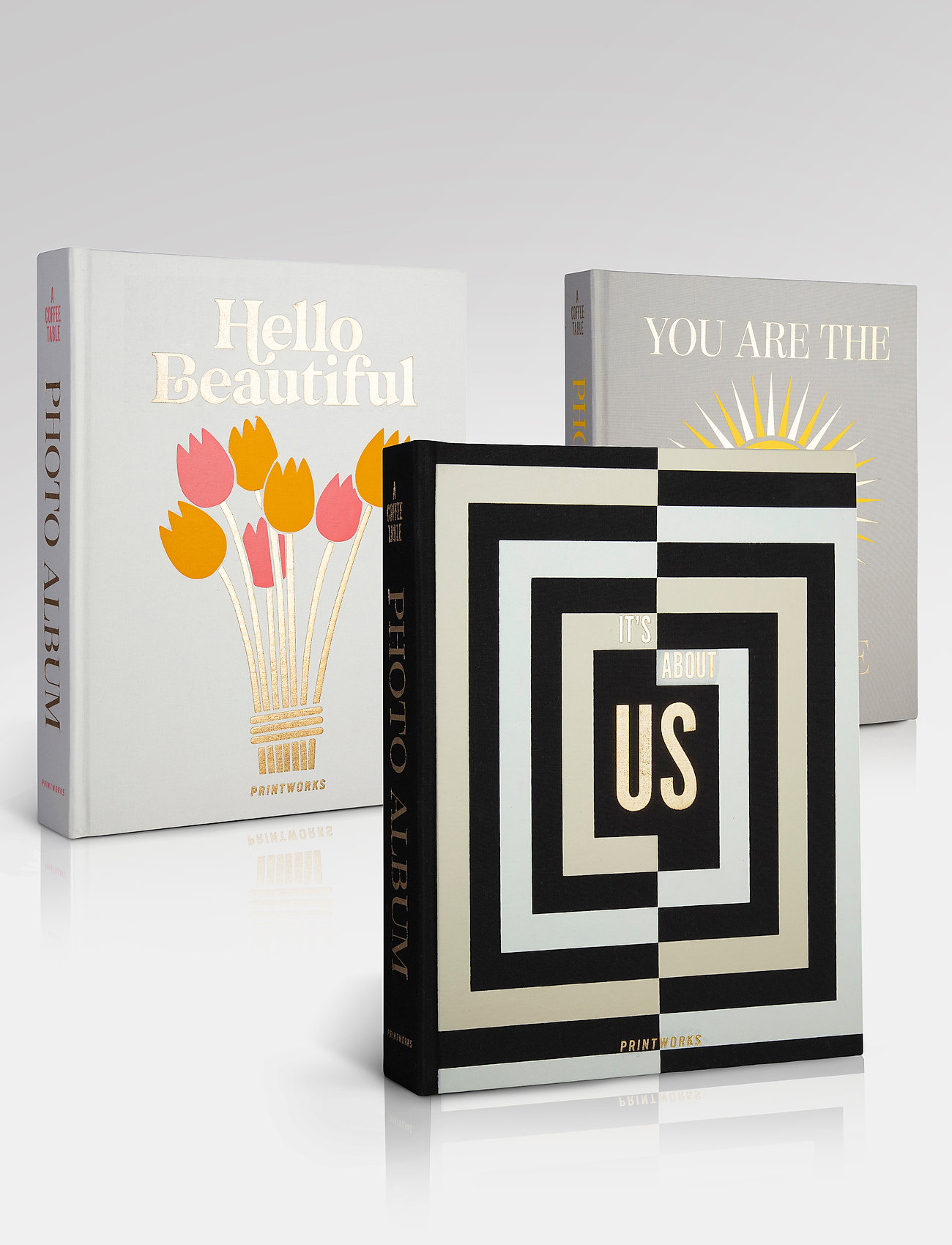 PRINTWORKS Photo Album Hello Beautiful, 27.0X 5.0X 33.0 cm, Decoration, Mehrfarbig/gemustert - Albums, Homeware