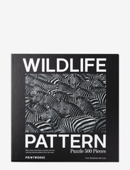 PRINTWORKS - Puzzle - Zebra, Wildlife Pattern - de laveste prisene - multi - 0