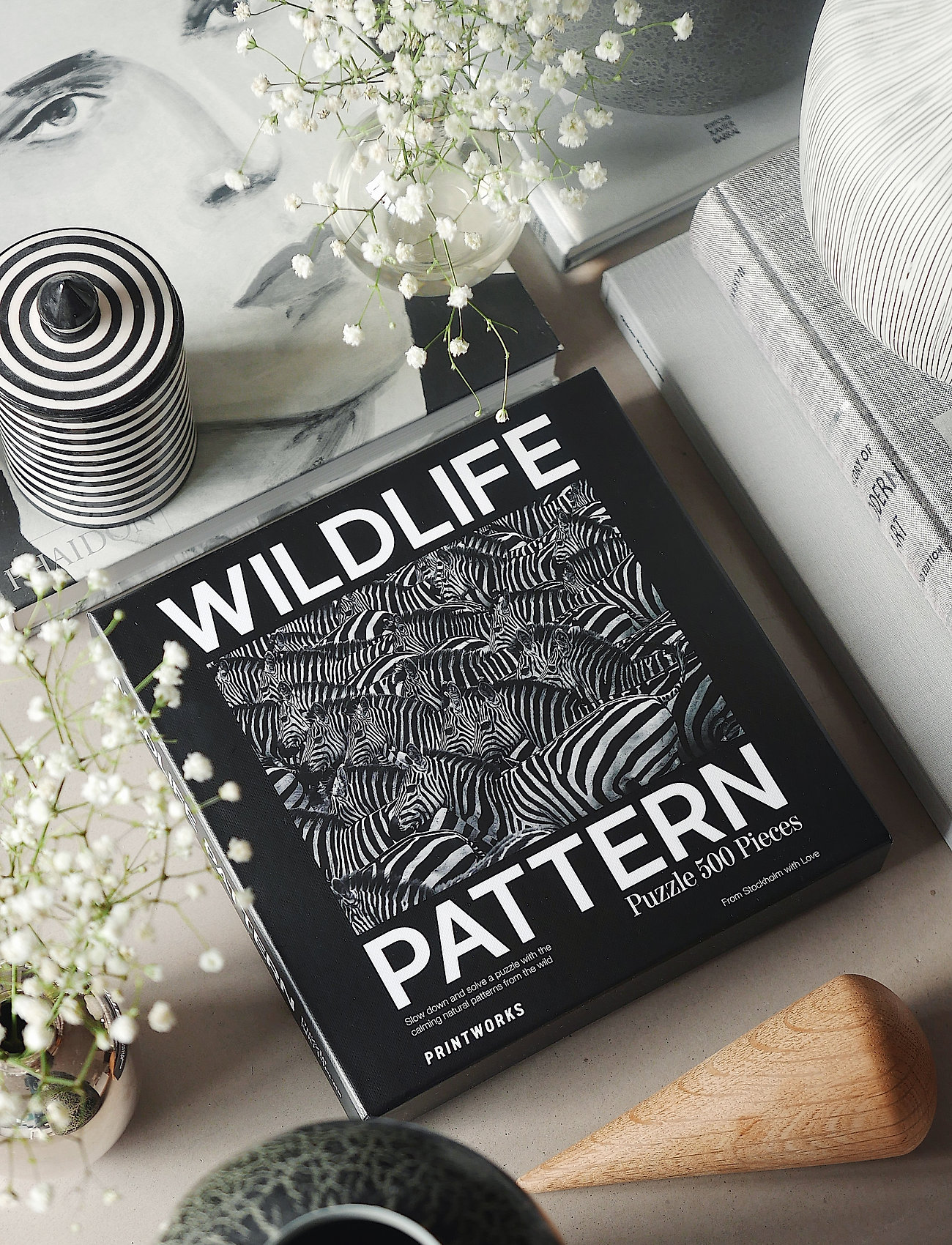 PRINTWORKS - Puzzle - Zebra, Wildlife Pattern - multi - 2