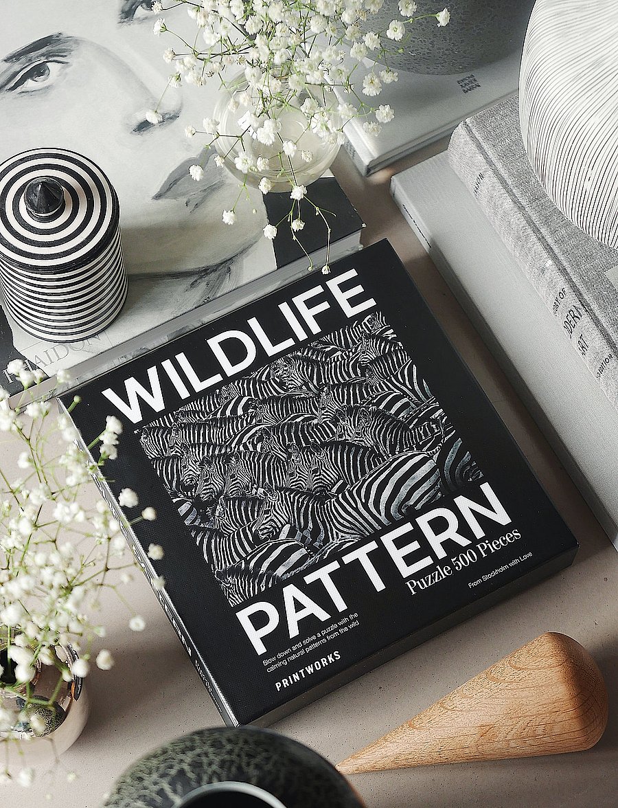 PRINTWORKS - Puzzle - Zebra, Wildlife Pattern - multi - 2