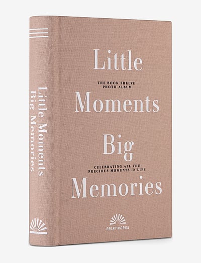 PRINTWORKS Bookshelf Album - Little Moments Big Memories - Fotoalbum - MULTI / multi