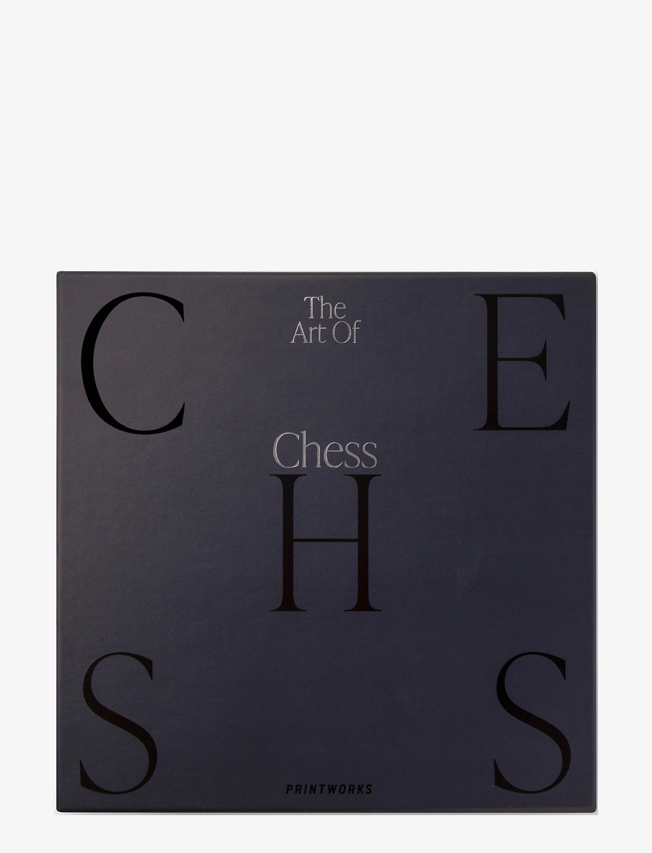 PRINTWORKS Classic Art Of Chess, Spil, Sort, Str: 25.0X 4.5X 25.0CM