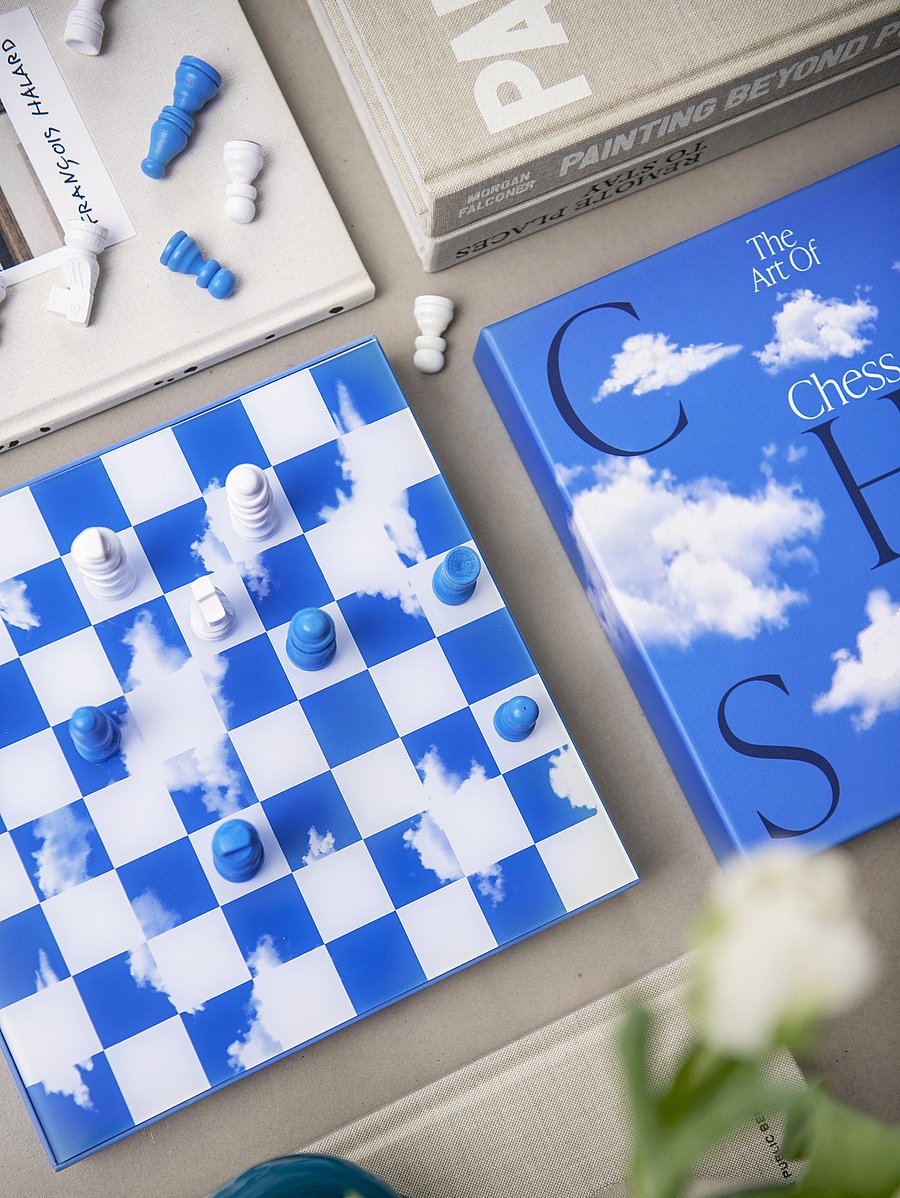 PRINTWORKS - Classic - Art of Chess, Clouds - nach preis einkaufen - blue - 3