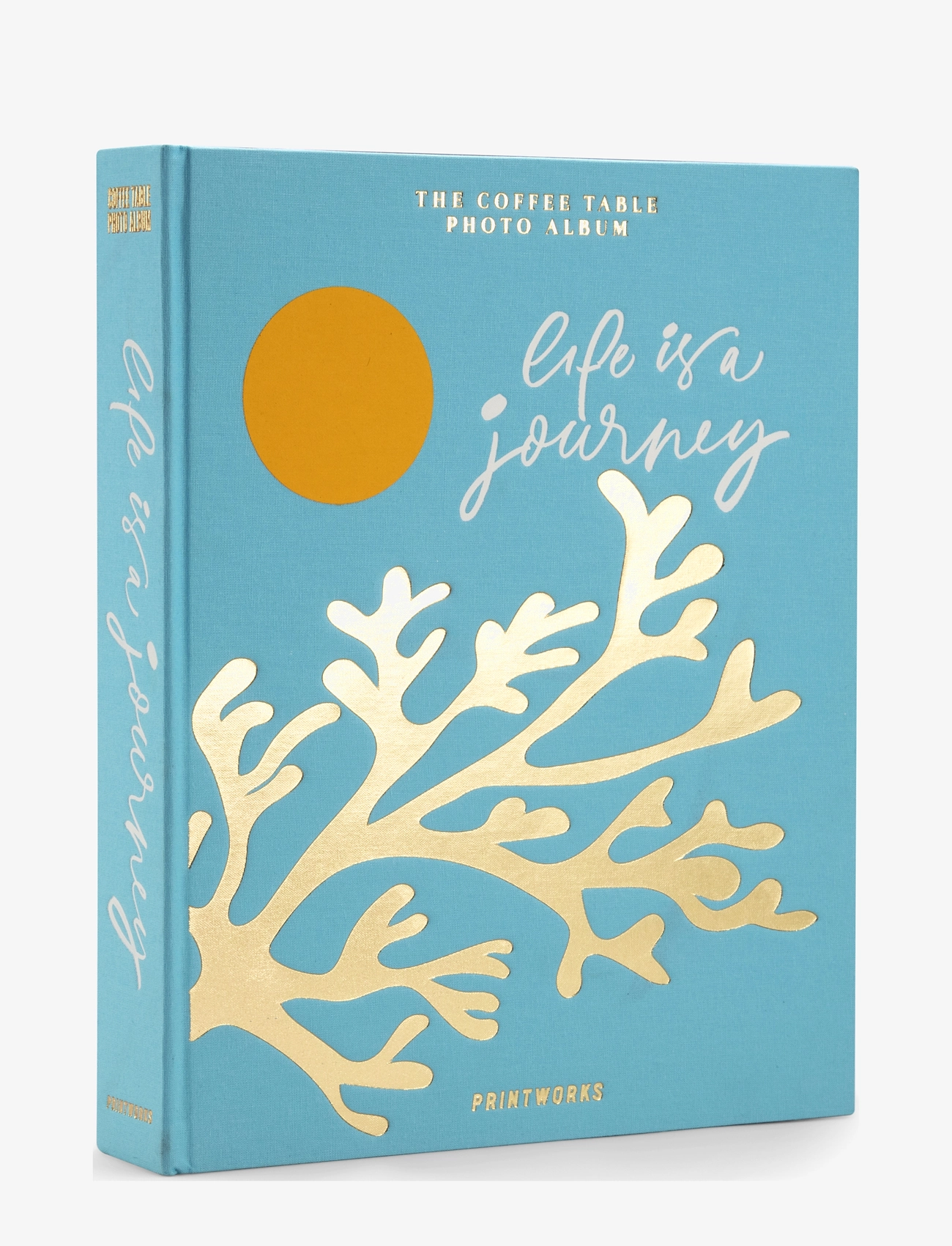 PRINTWORKS Photo Album Life Is A Journey, Photo Albums, Blå, Str: 27.0X 5.0X 33.0CM