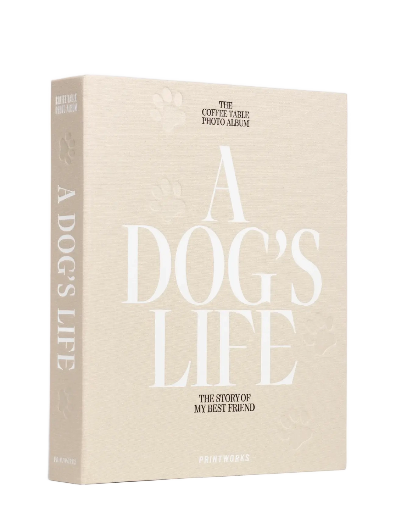 PRINTWORKS Dog Album A Dog's Life, Books, Beige, Str: ONE SIZE