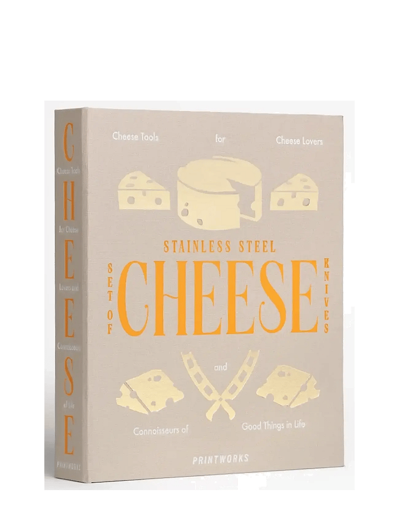 PRINTWORKS - The Essentials - Cheese Tools - käsemesser - beige - 1