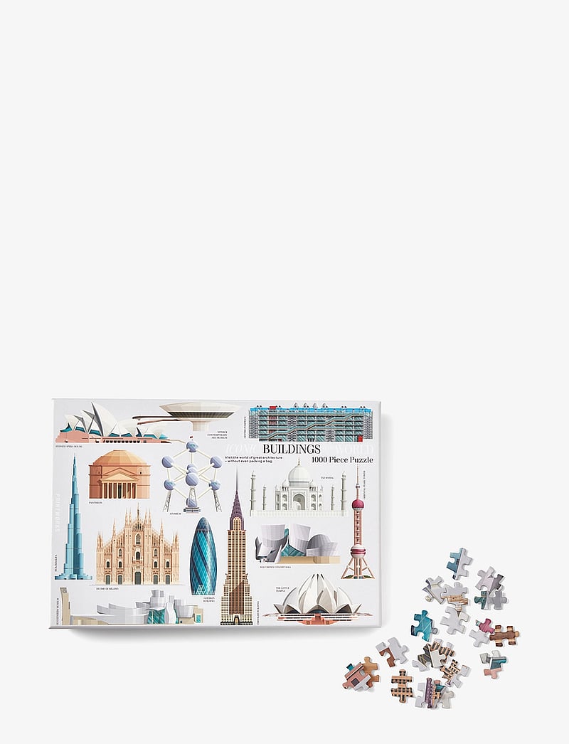 PRINTWORKS - Puzzle - Iconic Buildings - nach preis einkaufen - multi - 1
