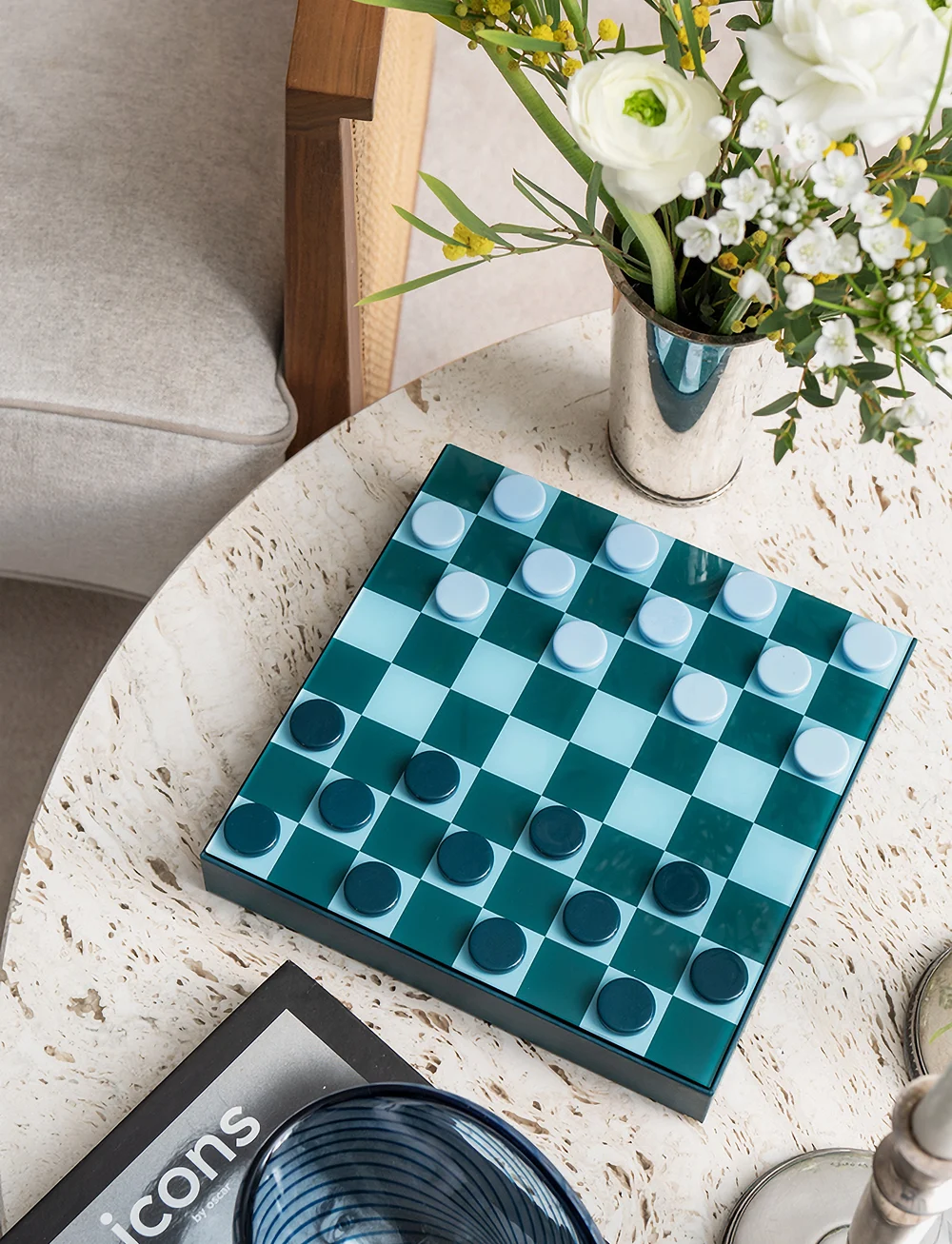 PRINTWORKS - Classic - Checkers - nach preis einkaufen - aqua - 3