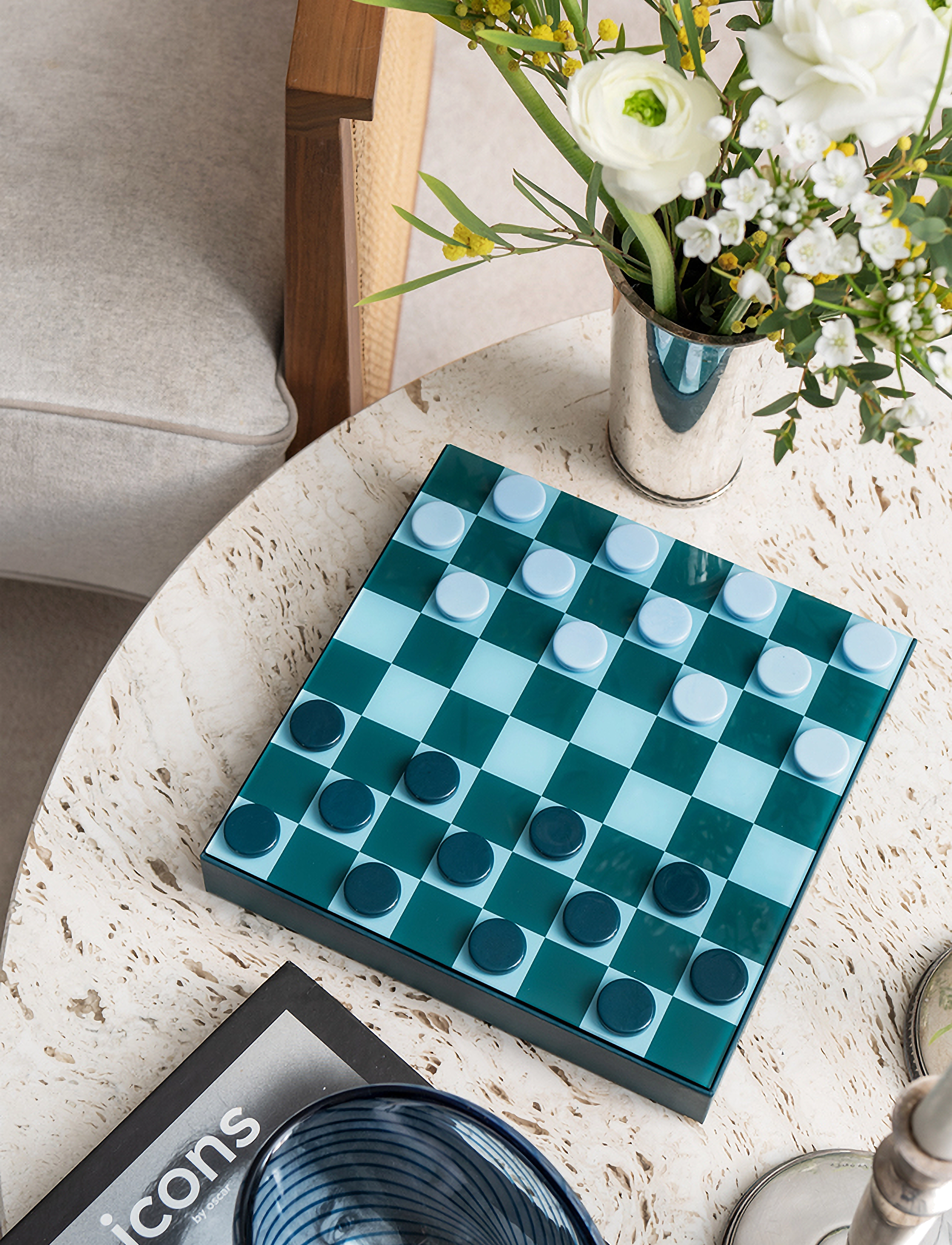 PRINTWORKS - Classic - Checkers - nach preis einkaufen - aqua - 3