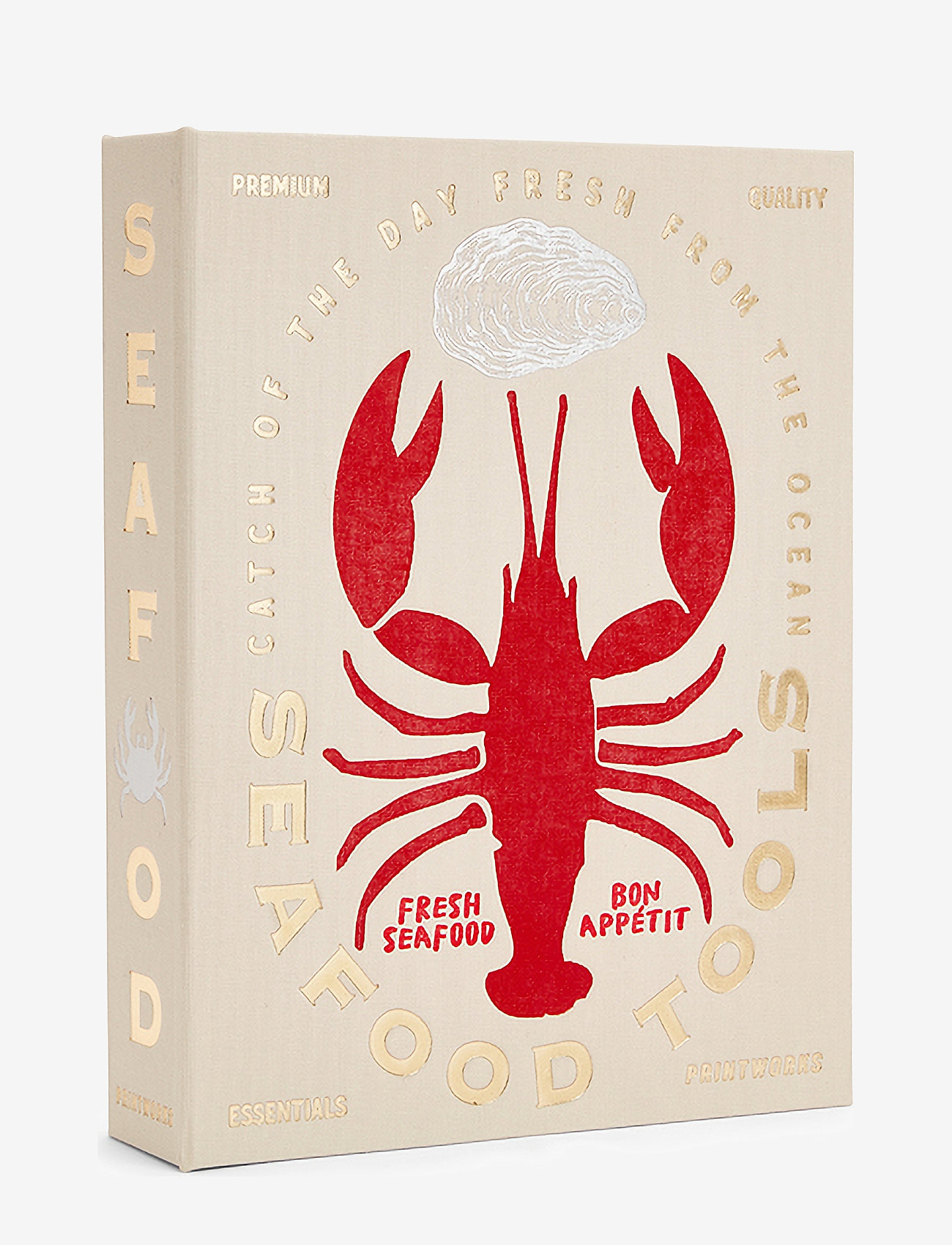 PRINTWORKS - The Essentials - Seafood Tools 7 pcs set - beige/red - 1