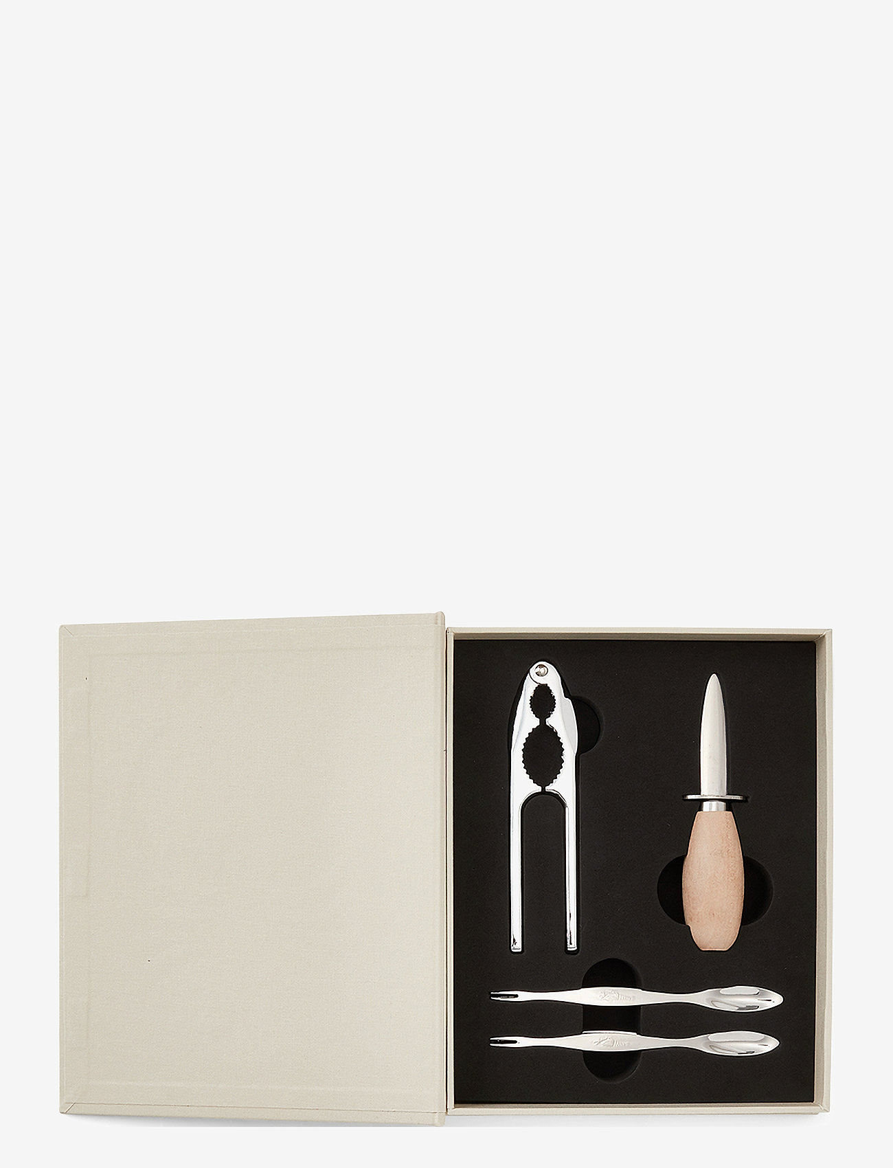 PRINTWORKS - The Essentials - Seafood Tools 7 pcs set - beige/red - 2