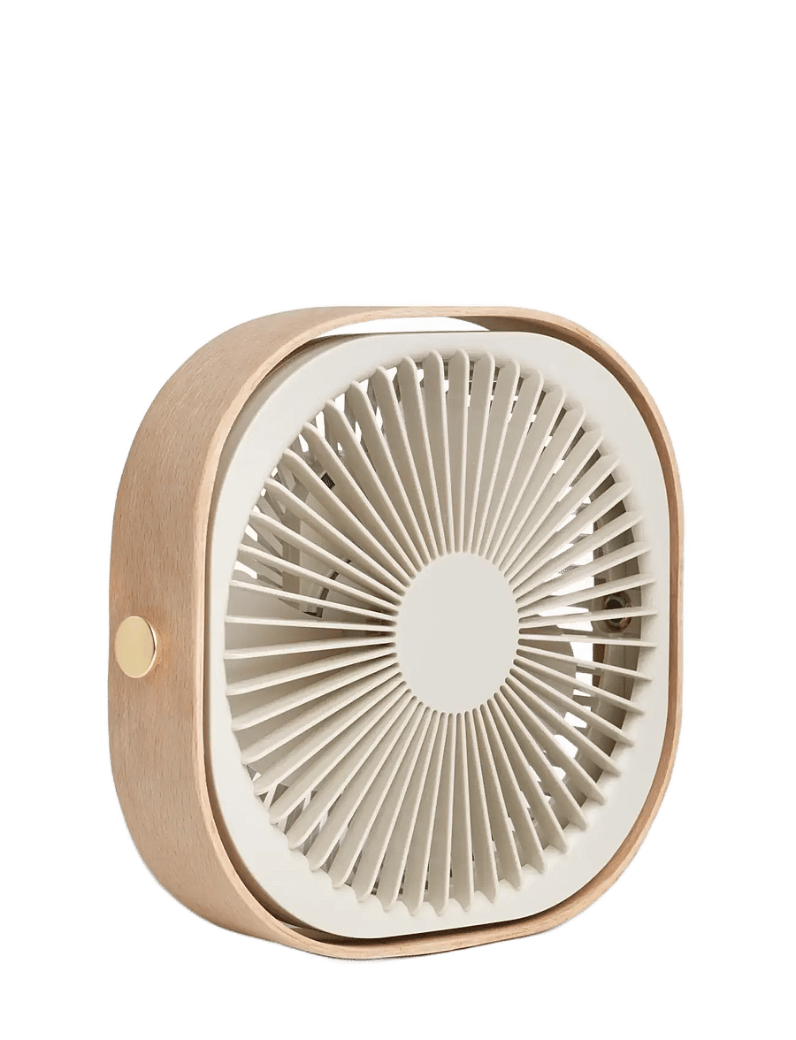 PRINTWORKS - Table fan - Fantastic Wood, Beige - luftreiniger - beige - 1