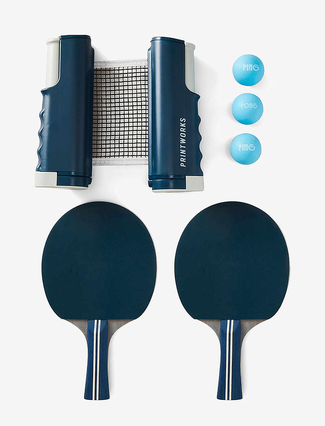 PRINTWORKS - Portable Table Tennis - Ping Pong - nach preis einkaufen - blue - 1