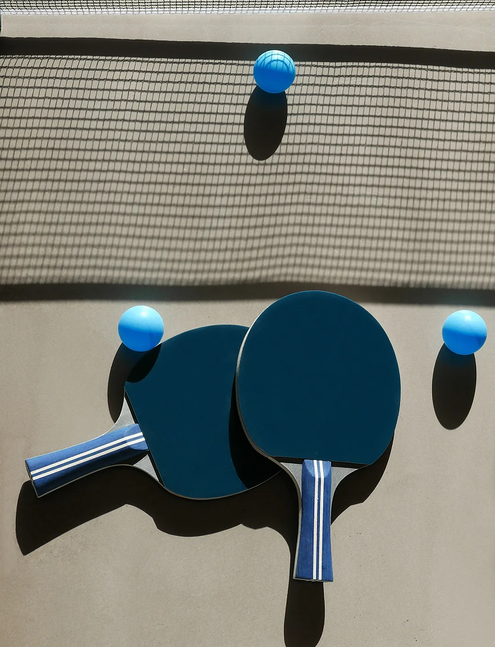 PRINTWORKS - Portable Table Tennis - Ping Pong - nach preis einkaufen - blue - 3