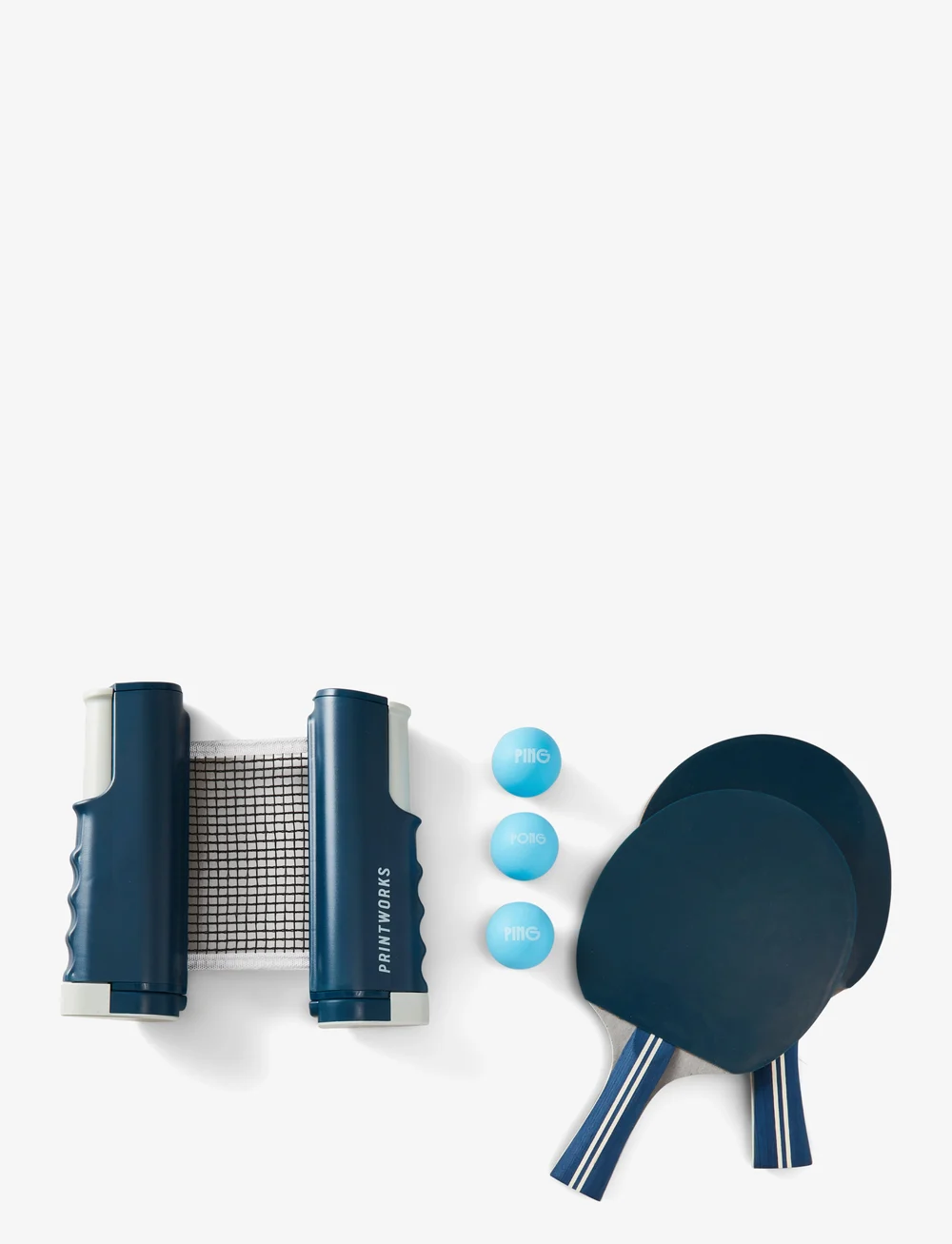 PRINTWORKS - Portable Table Tennis - Ping Pong - nach preis einkaufen - blue - 2